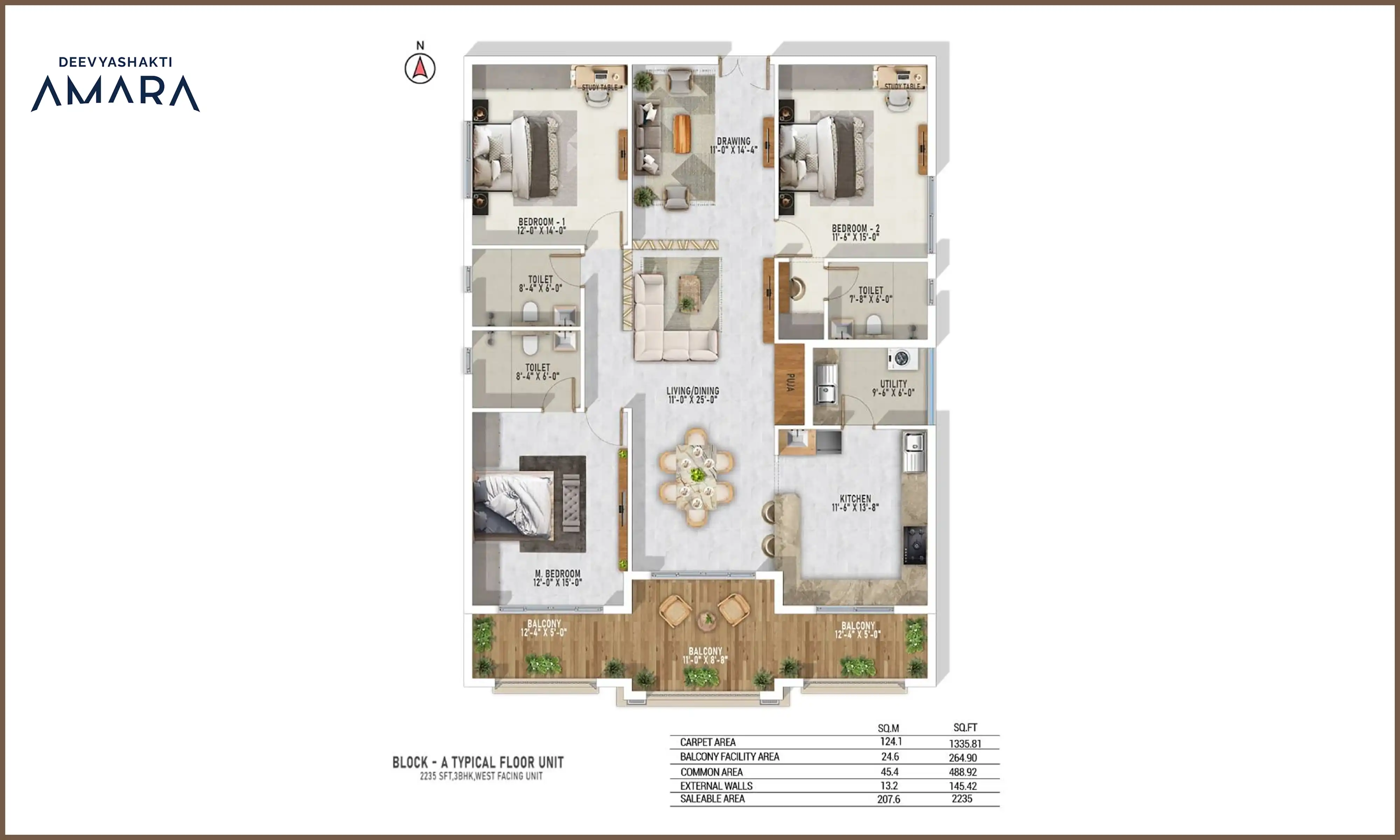 2235 Sqft