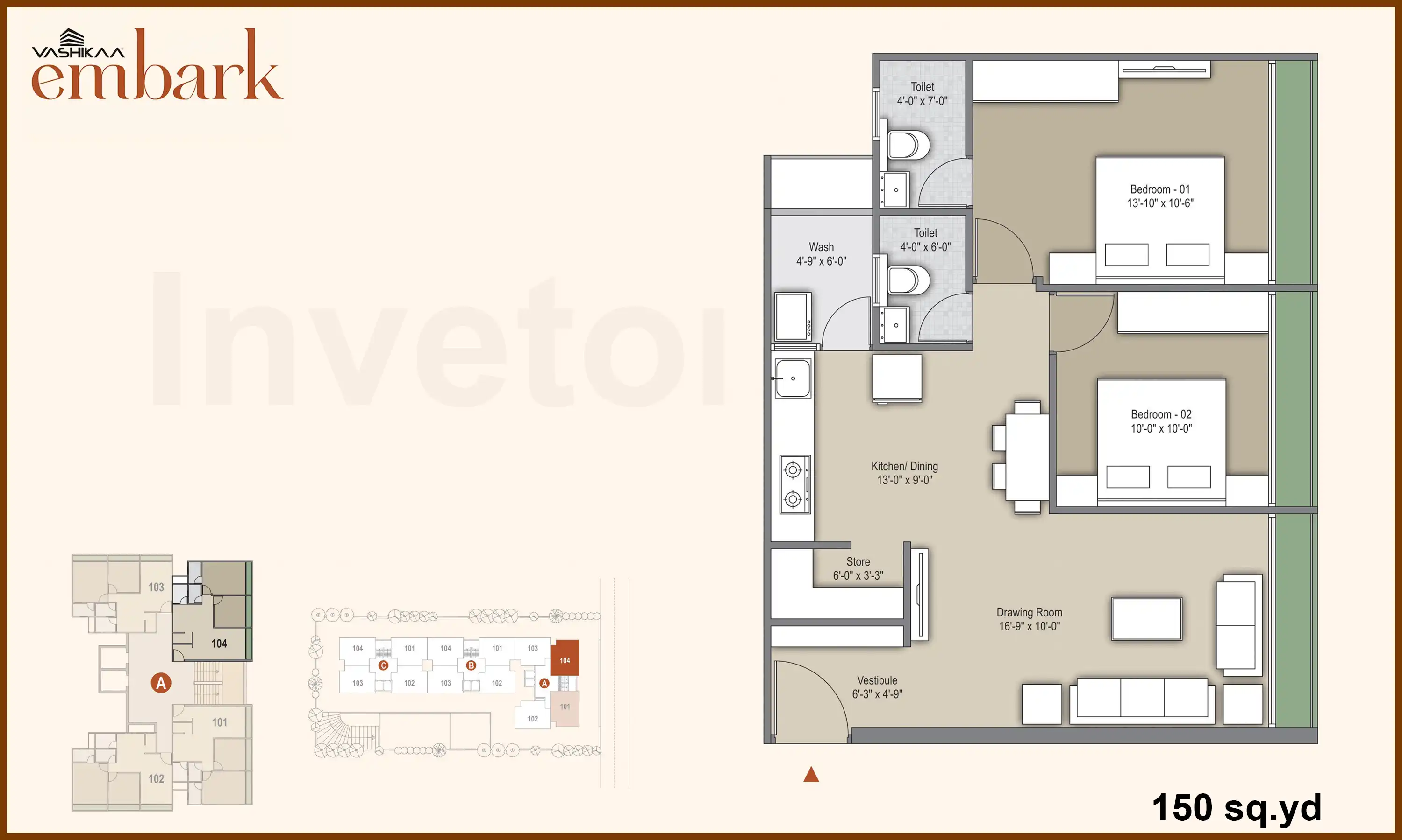 1350 Sqft