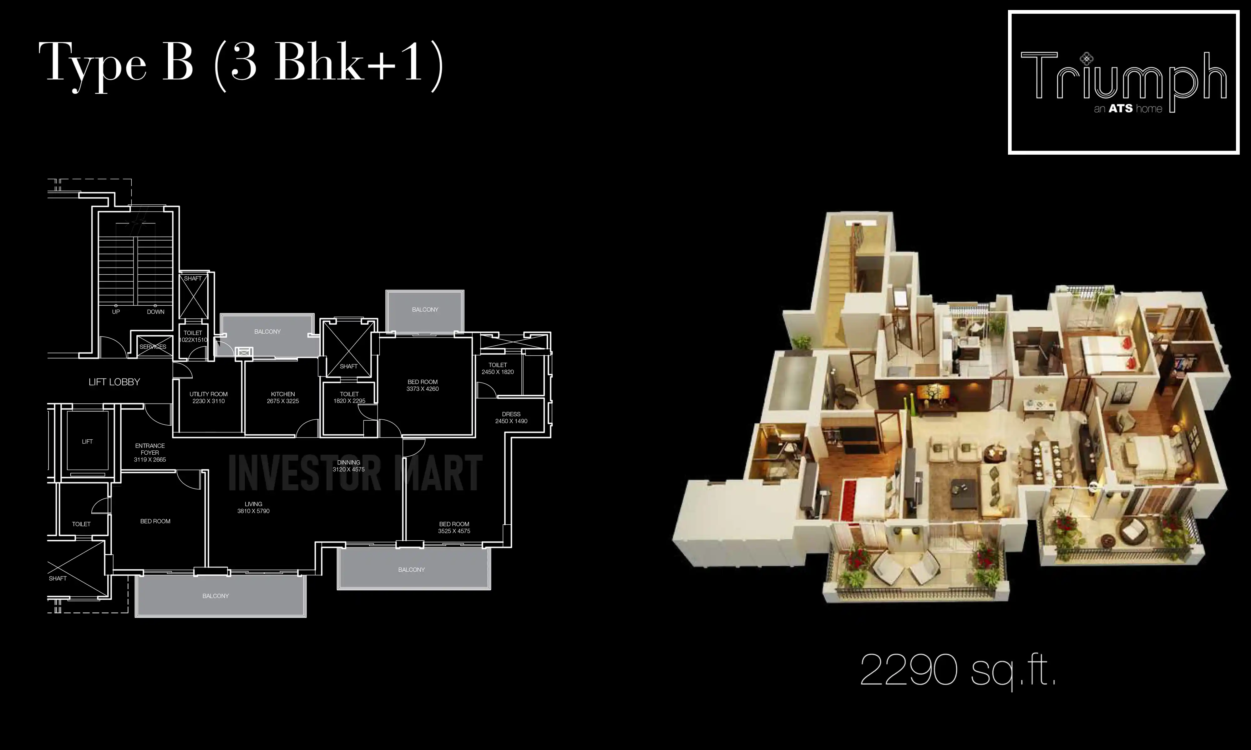 2290 Sqft