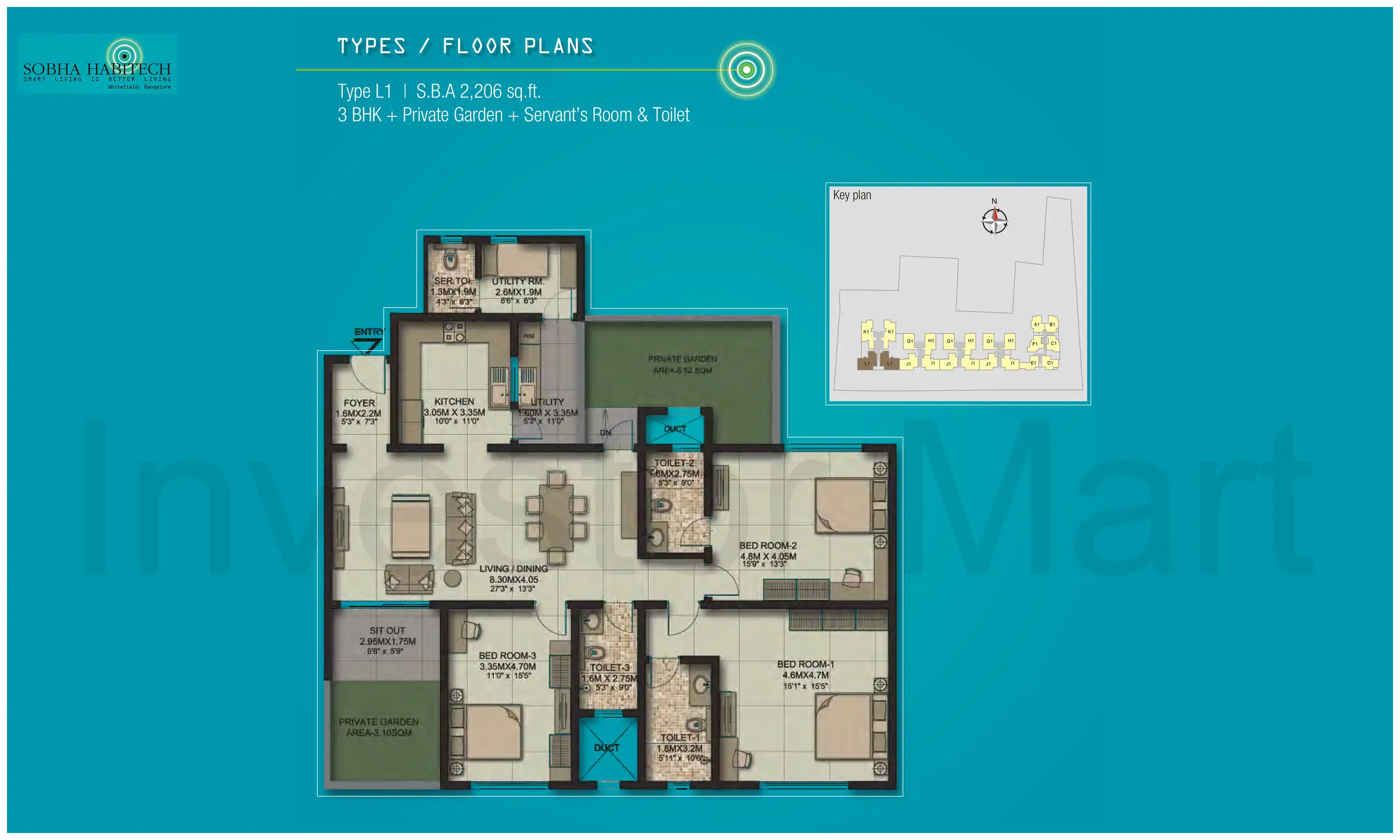 2206 Sqft