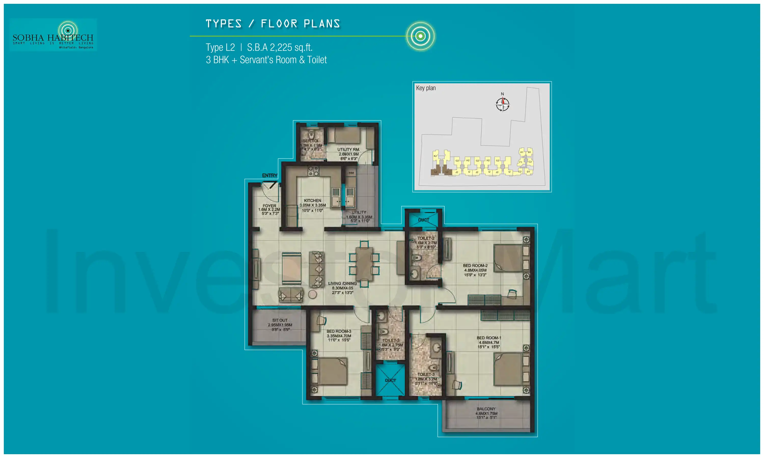 2225 Sqft