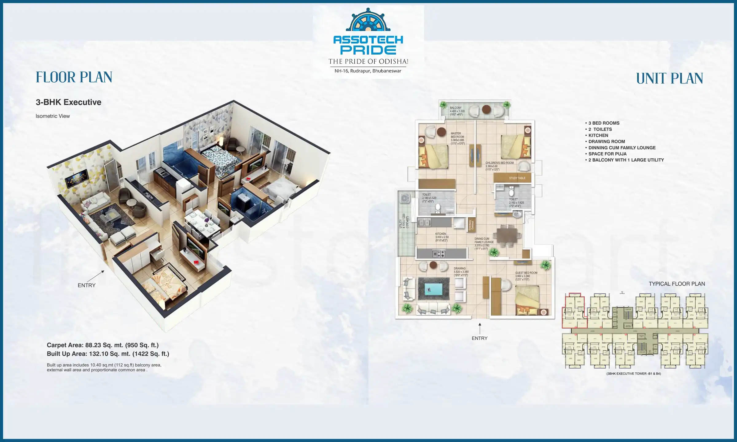 1422 Sqft