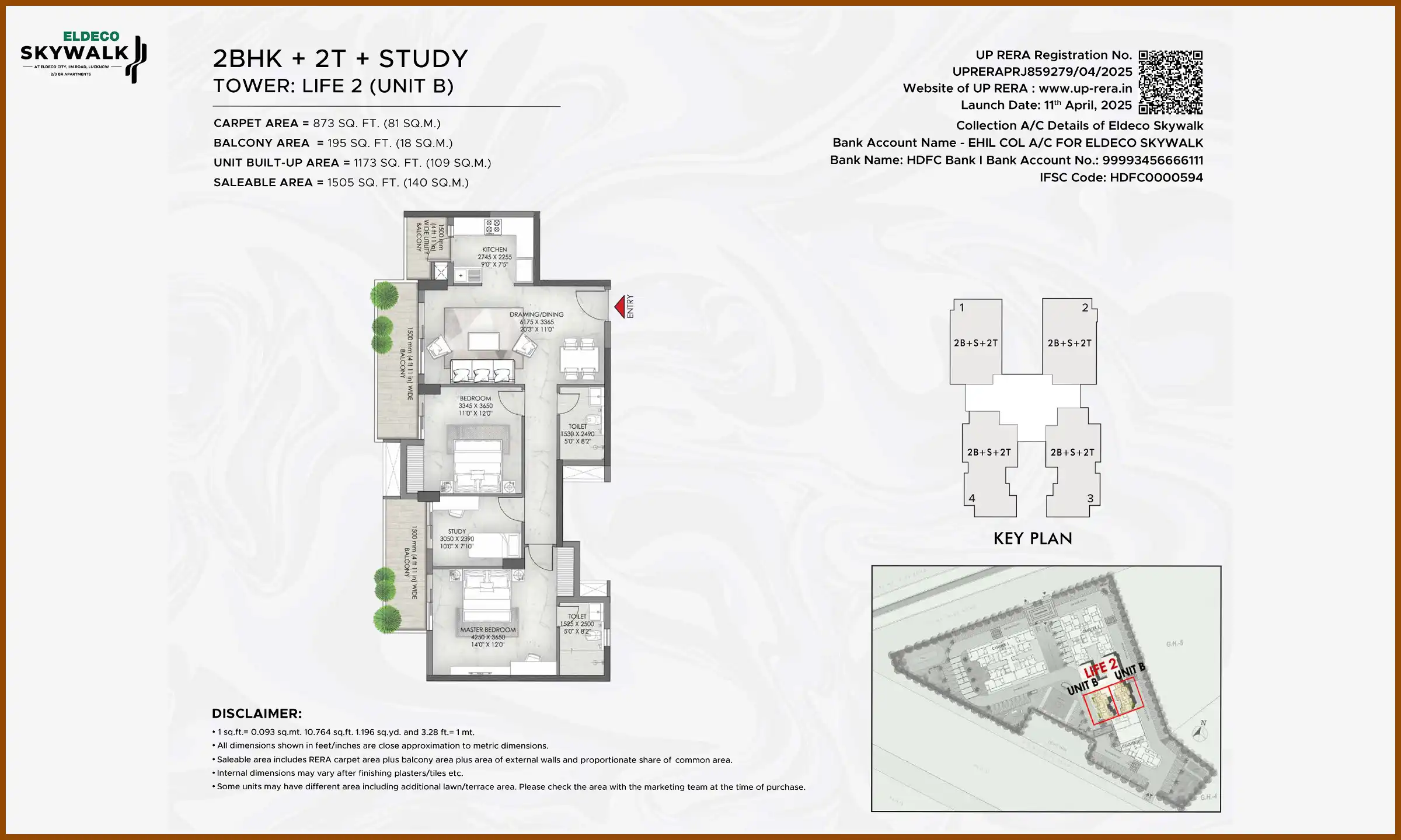 1505 Sqft