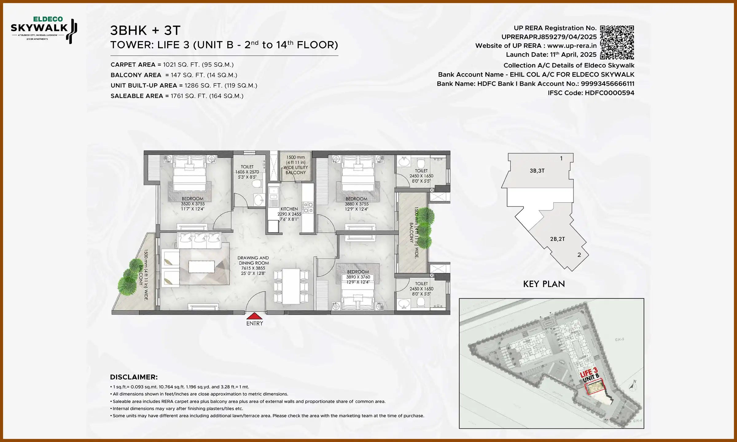 1761 Sqft