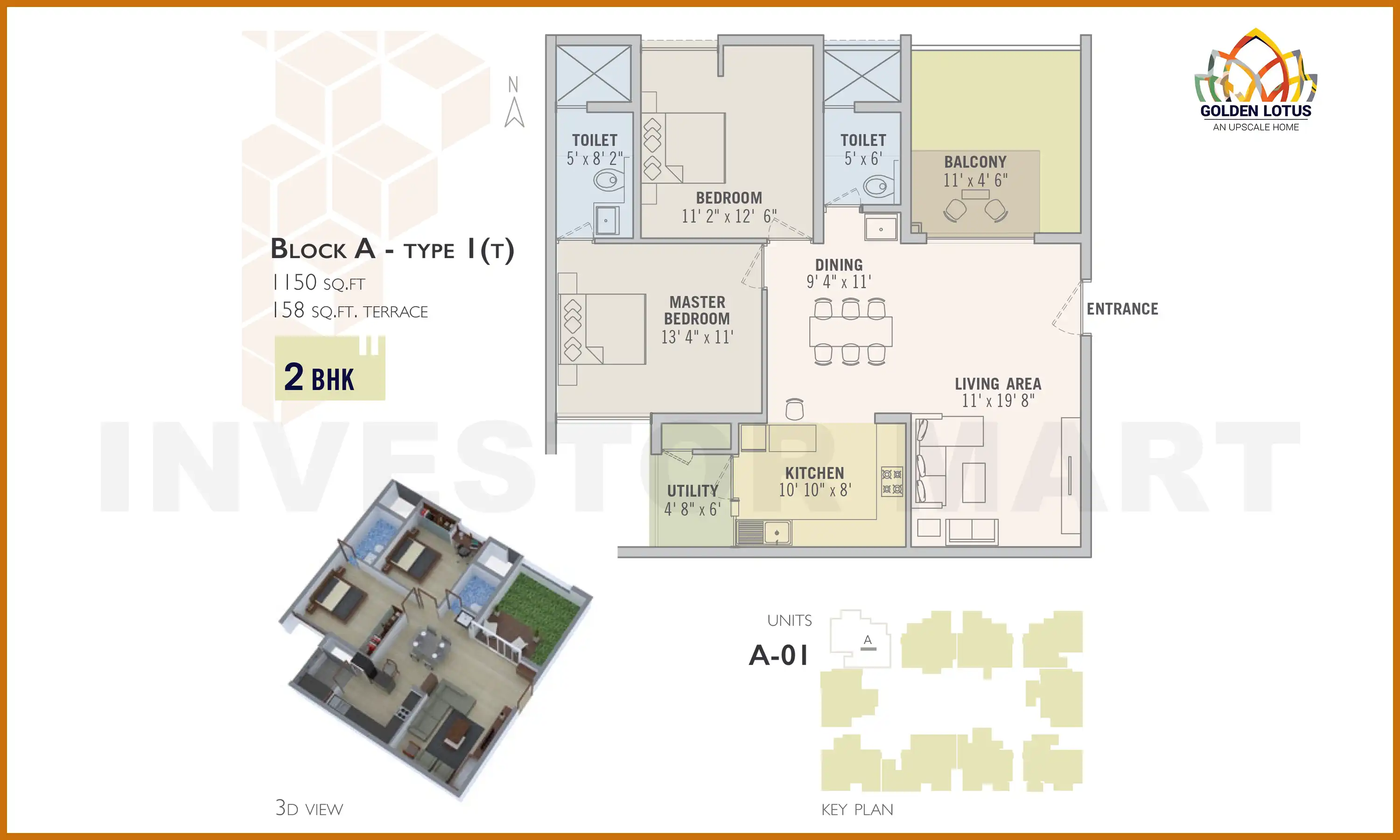 1150 Sqft