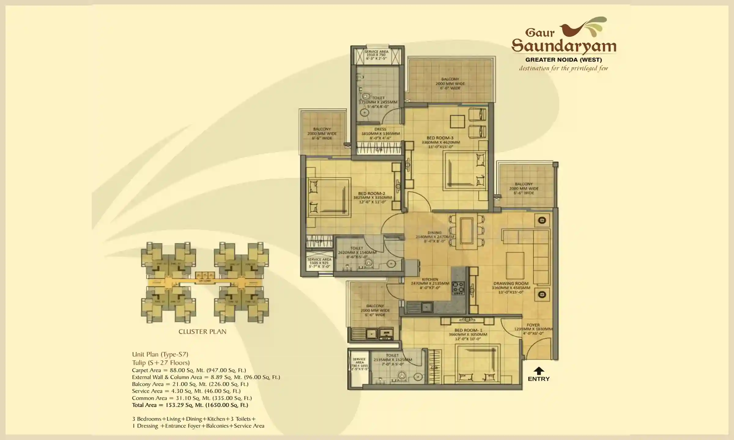 1650 Sqft