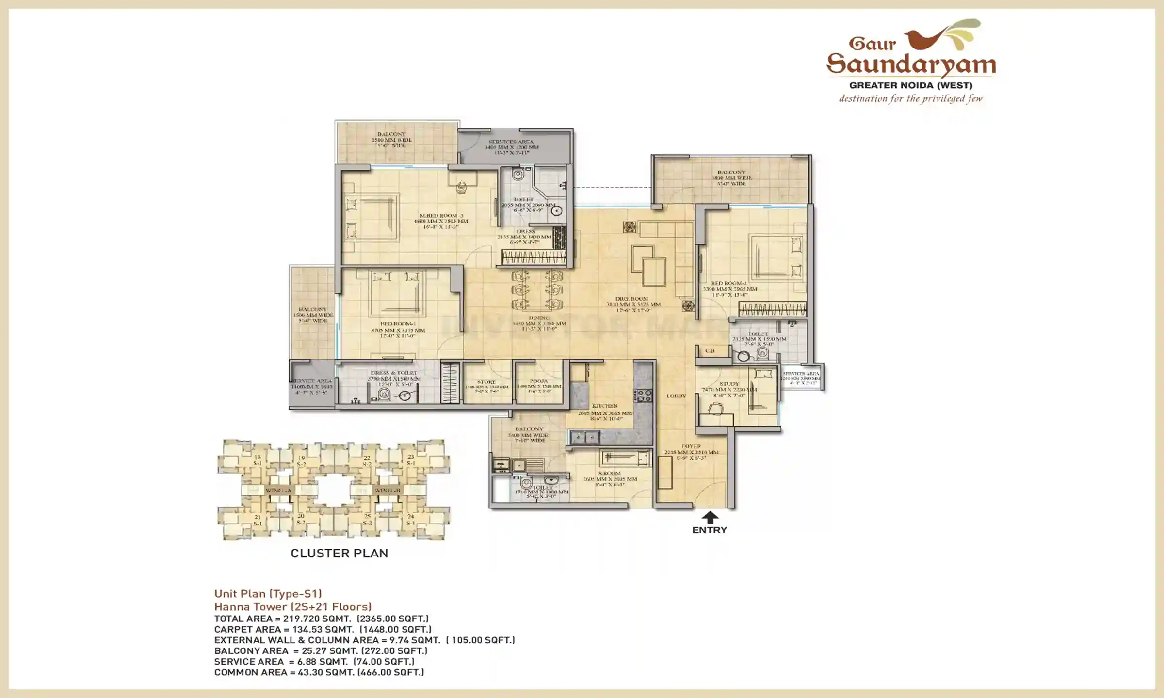 2365 Sqft