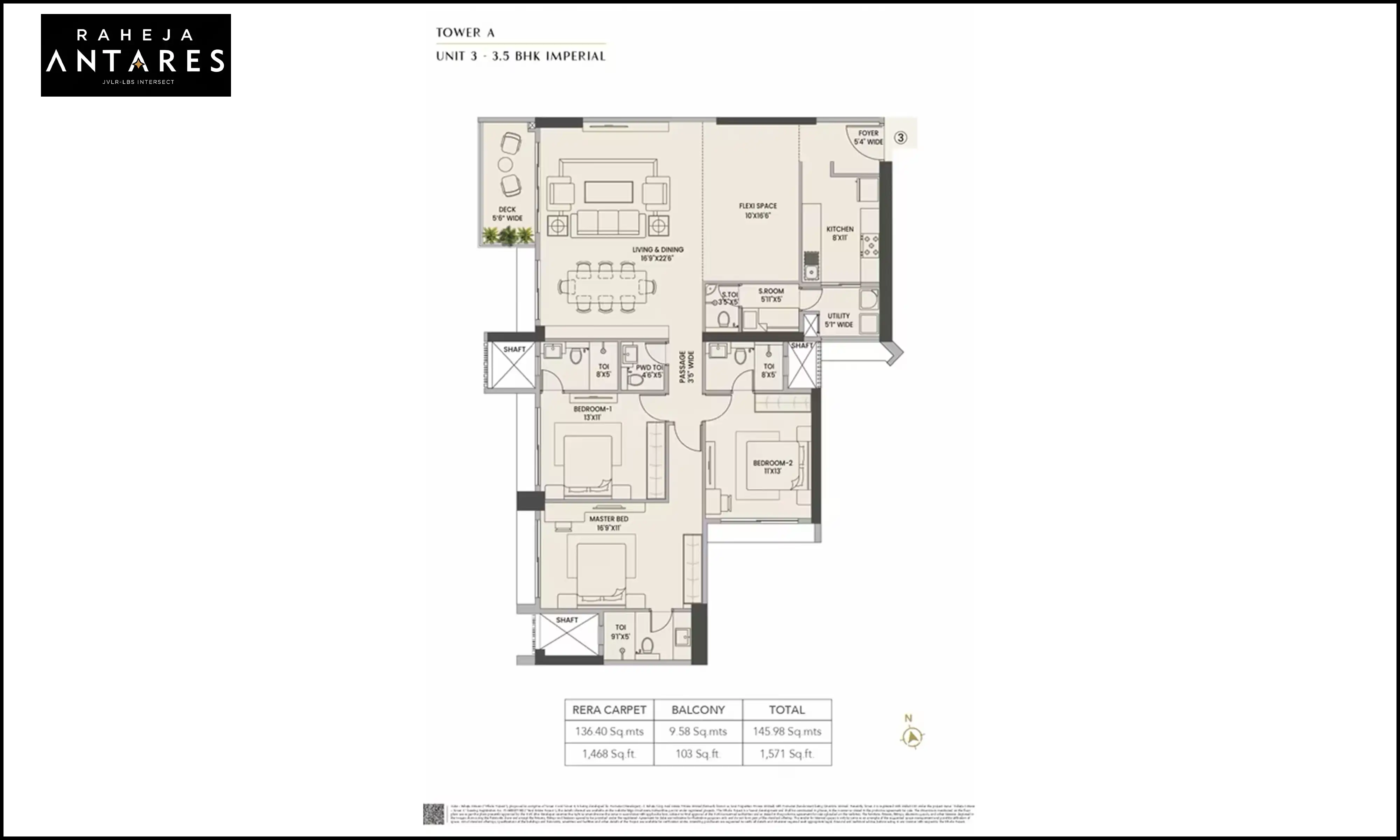 1571 Sqft