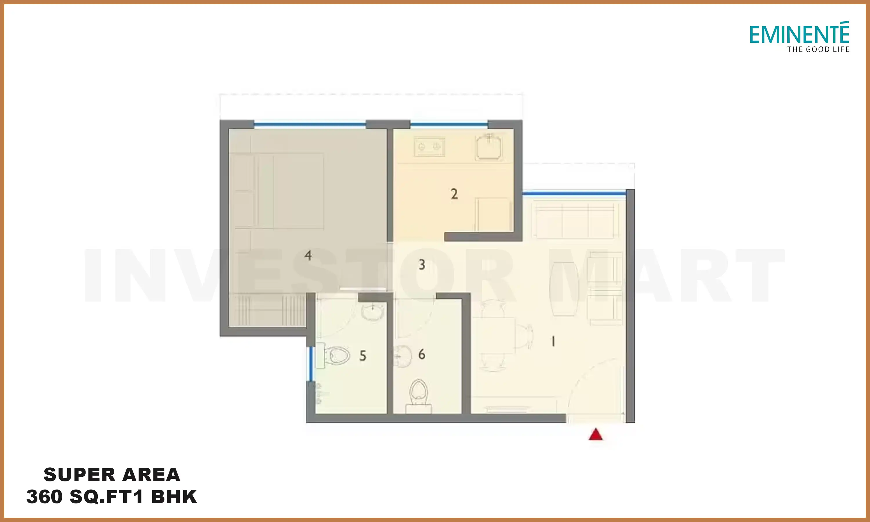 360 Sqft