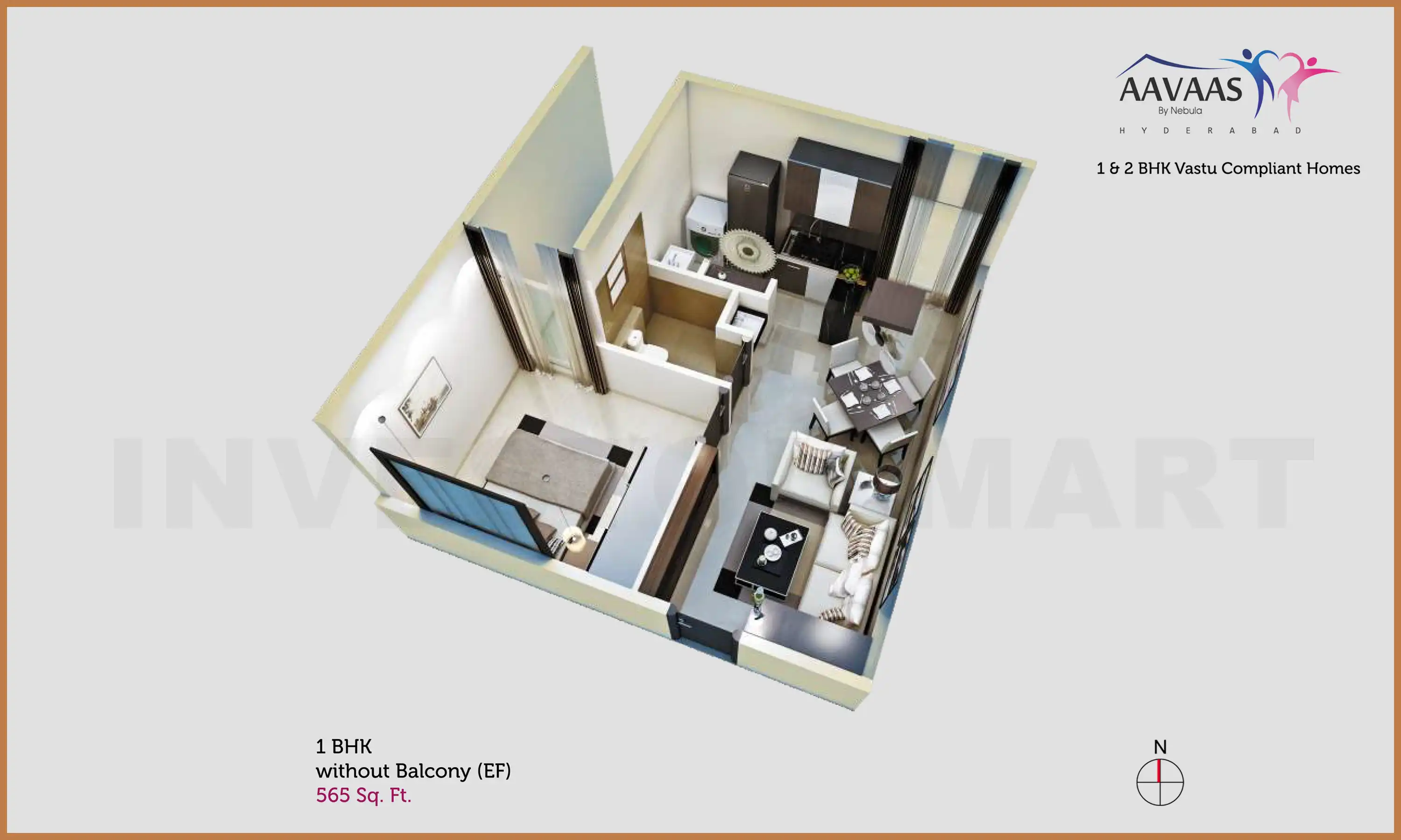 565 Sqft