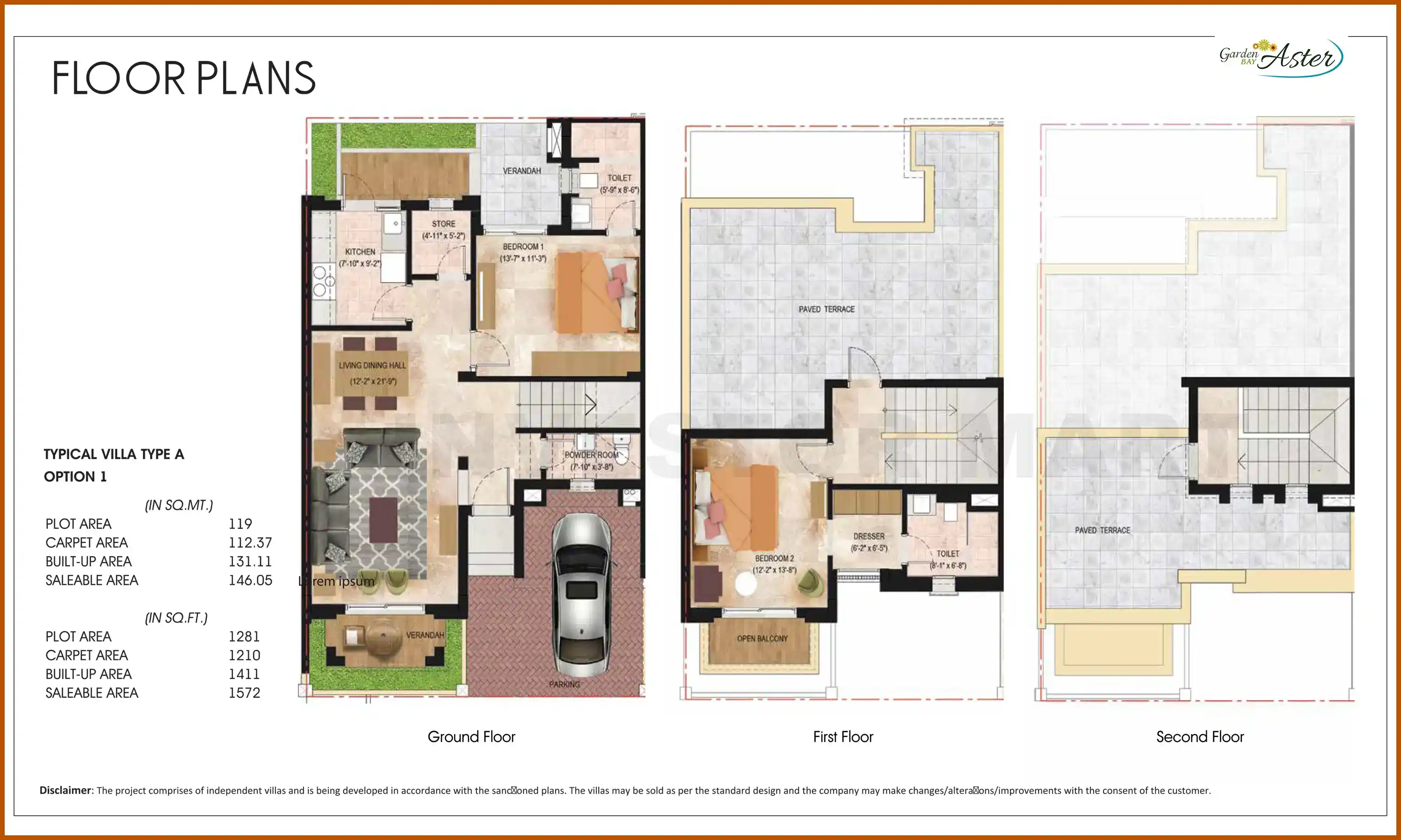 1572 Sqft