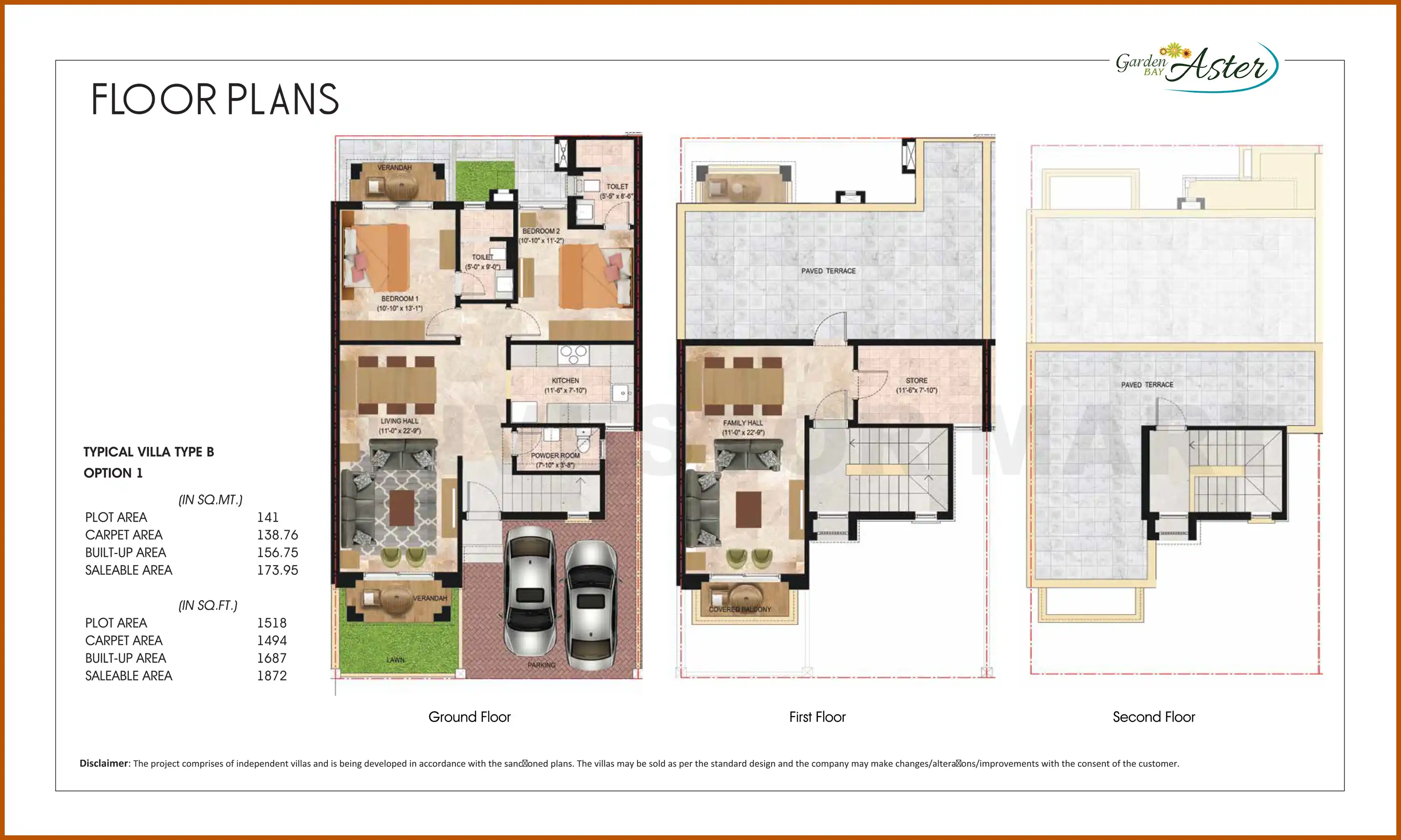 1872 Sqft