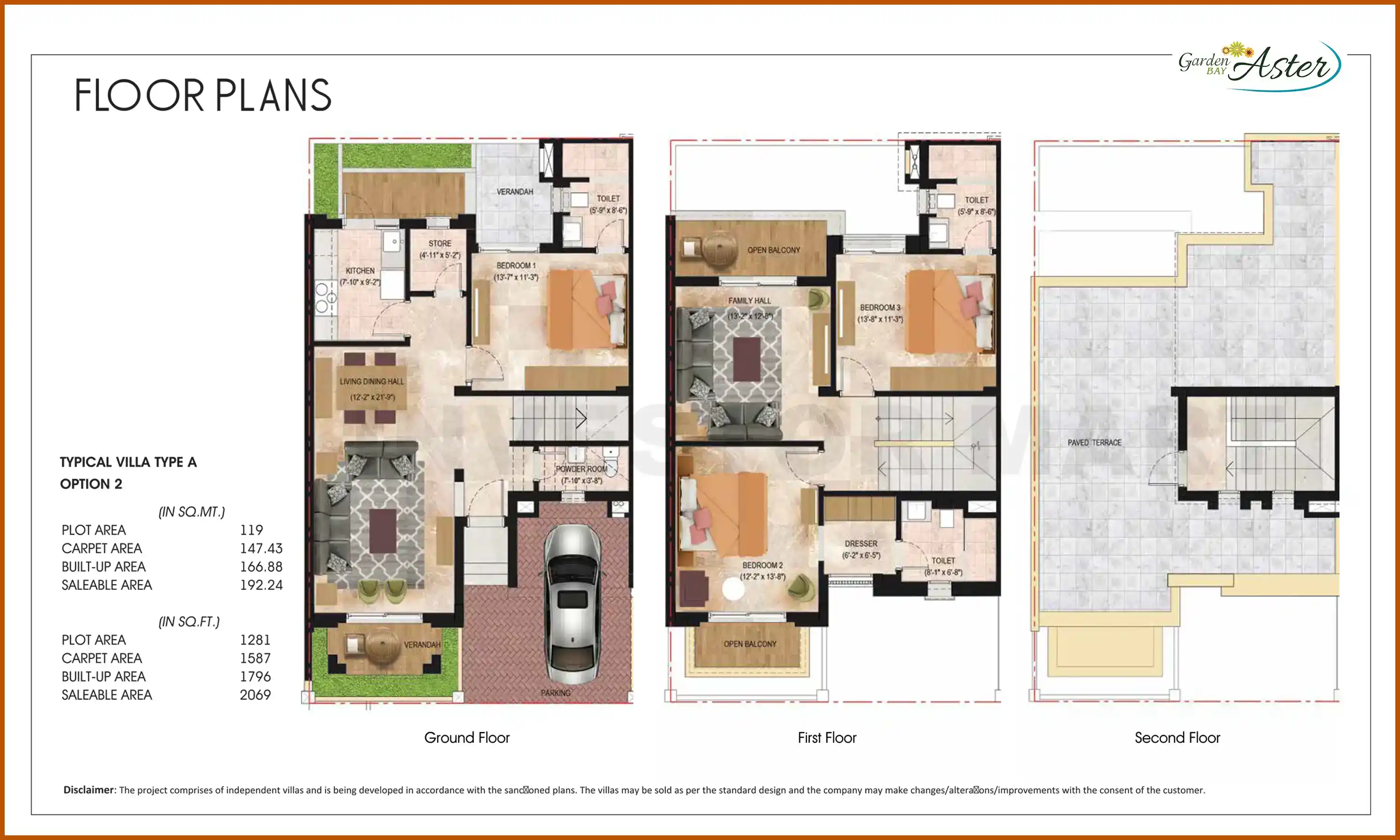 2069 Sqft