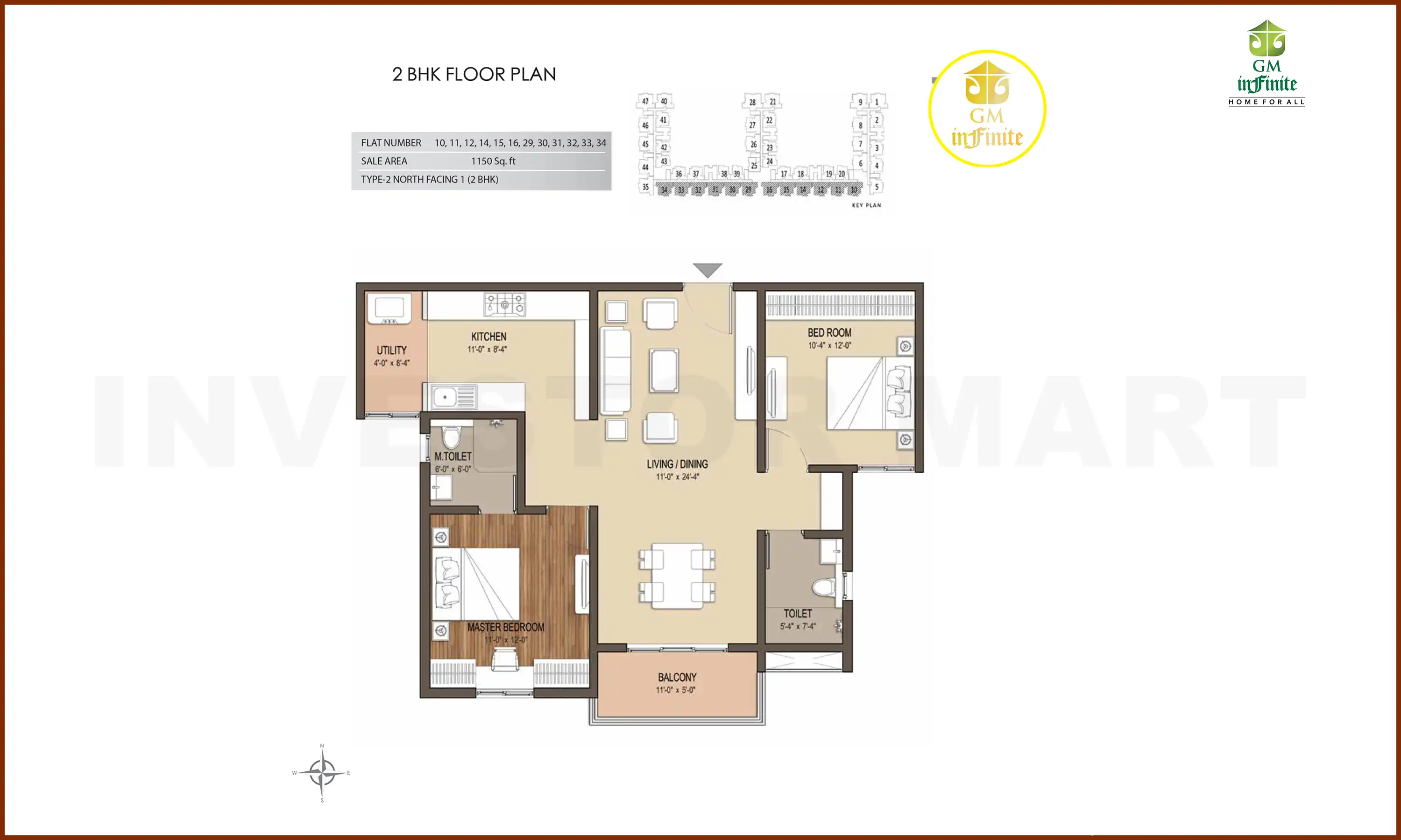 1150 Sqft