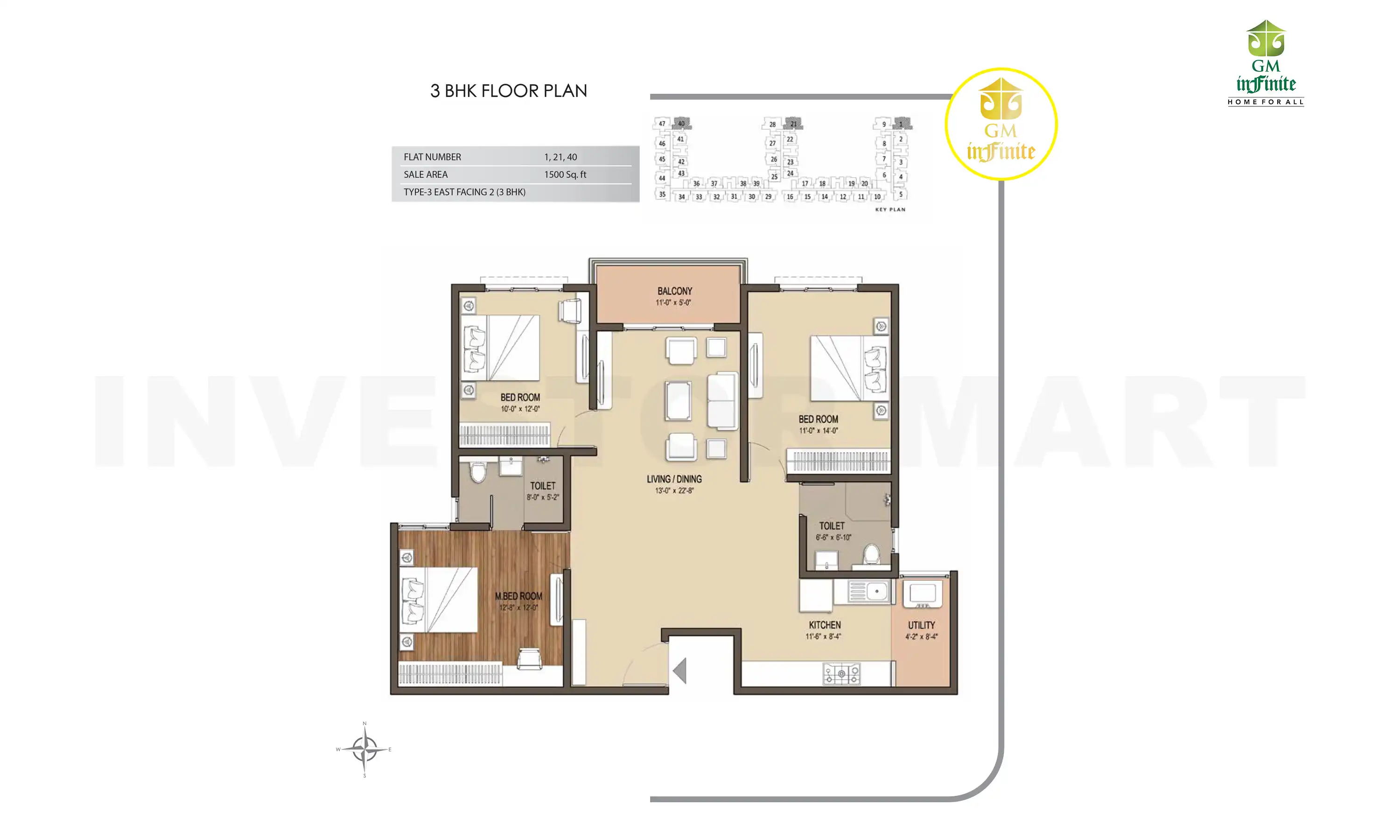 1500 Sqft