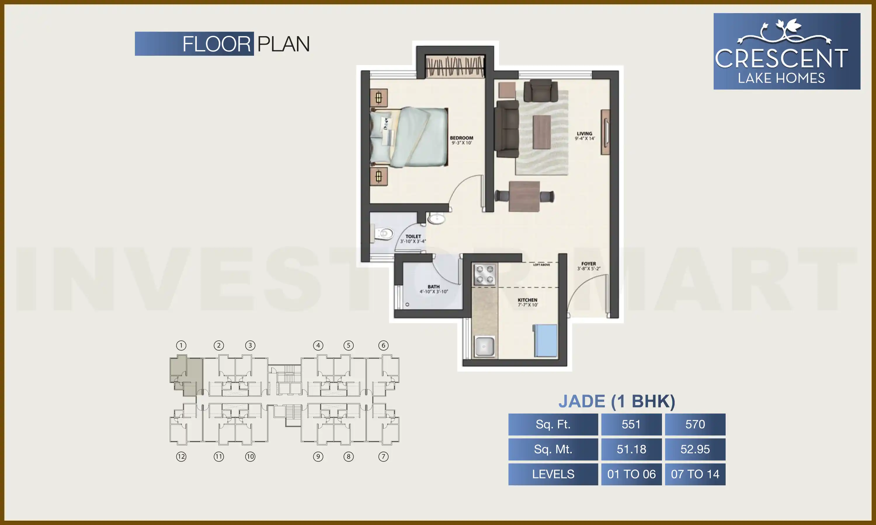 570 Sqft