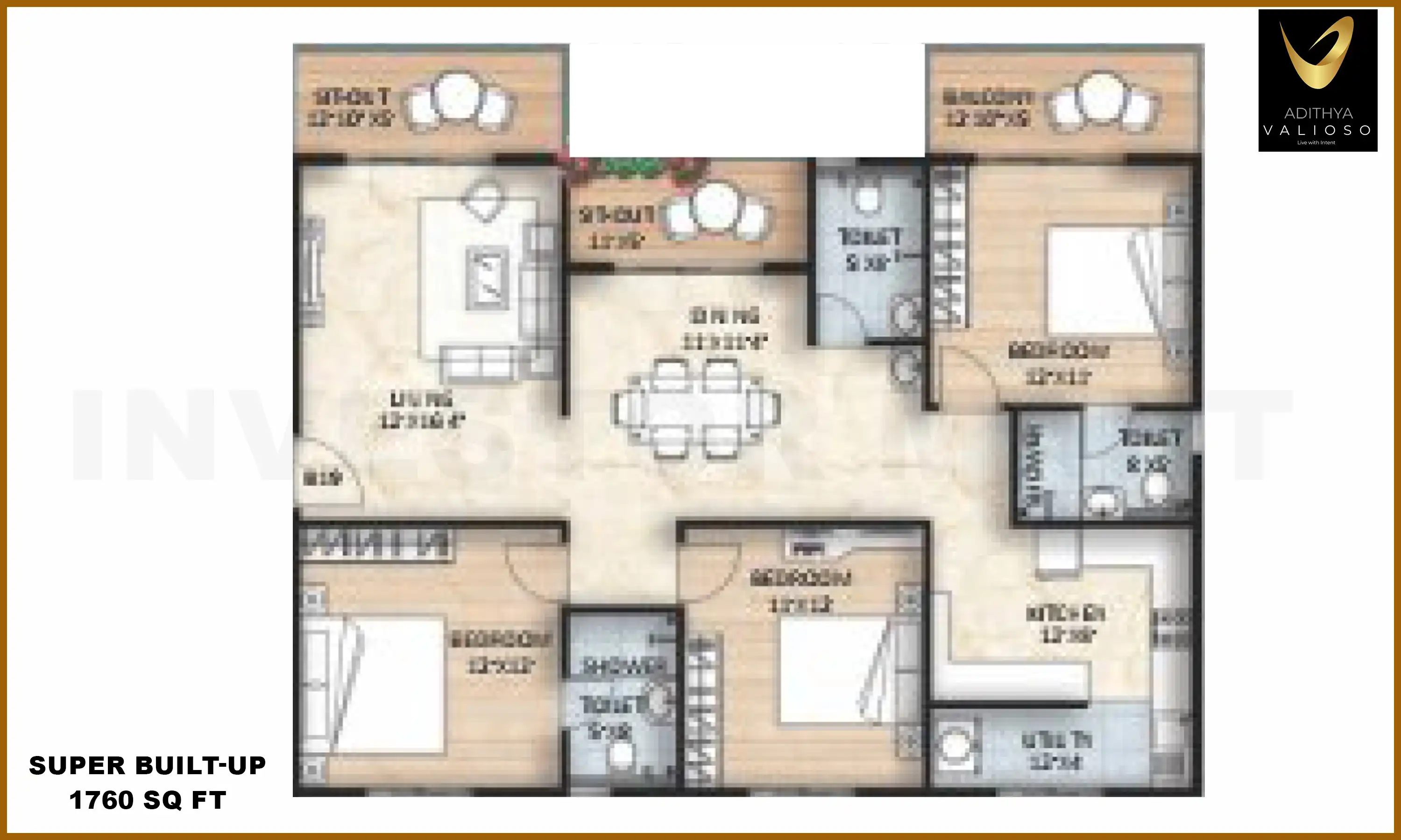 1760 Sqft