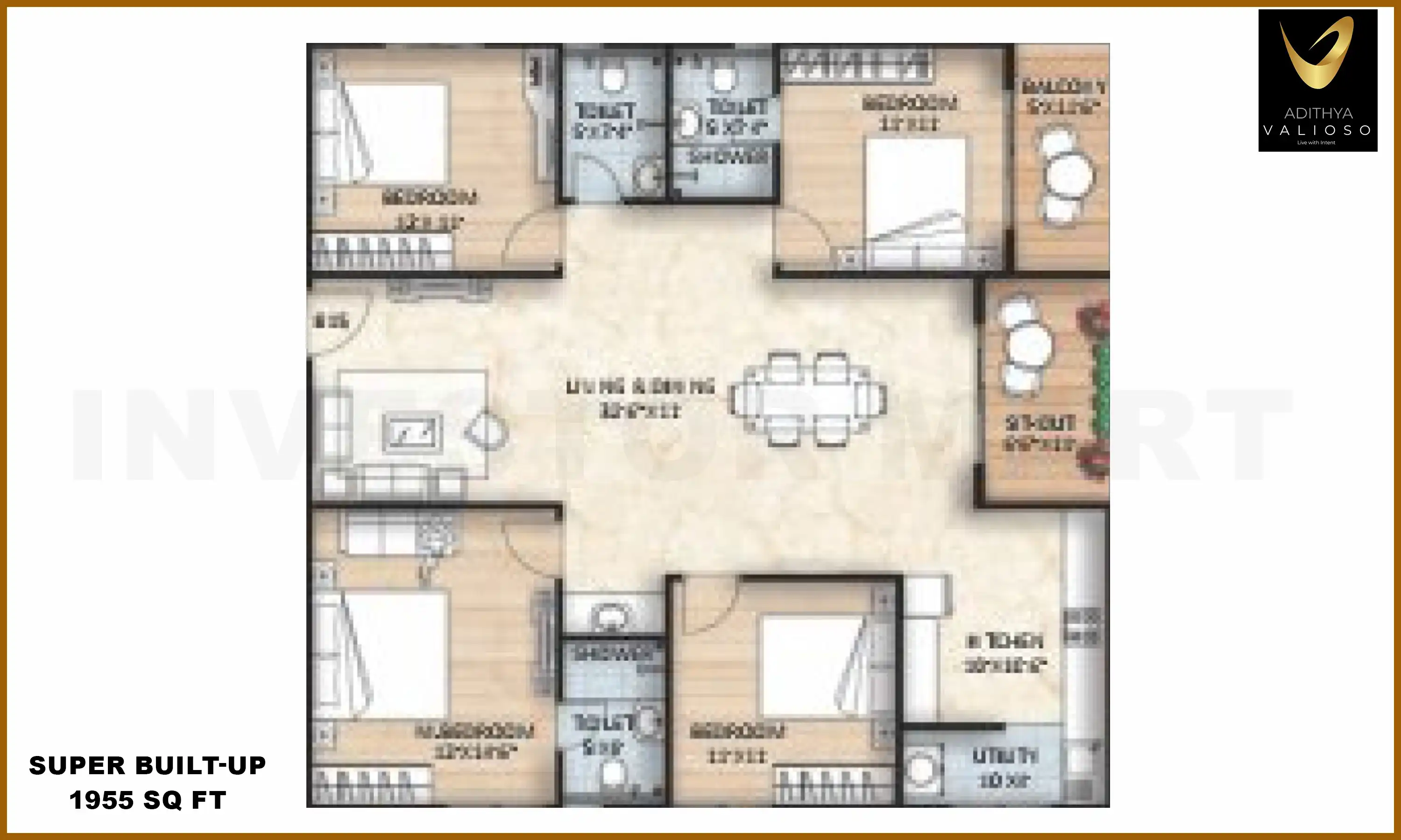 1955 Sqft