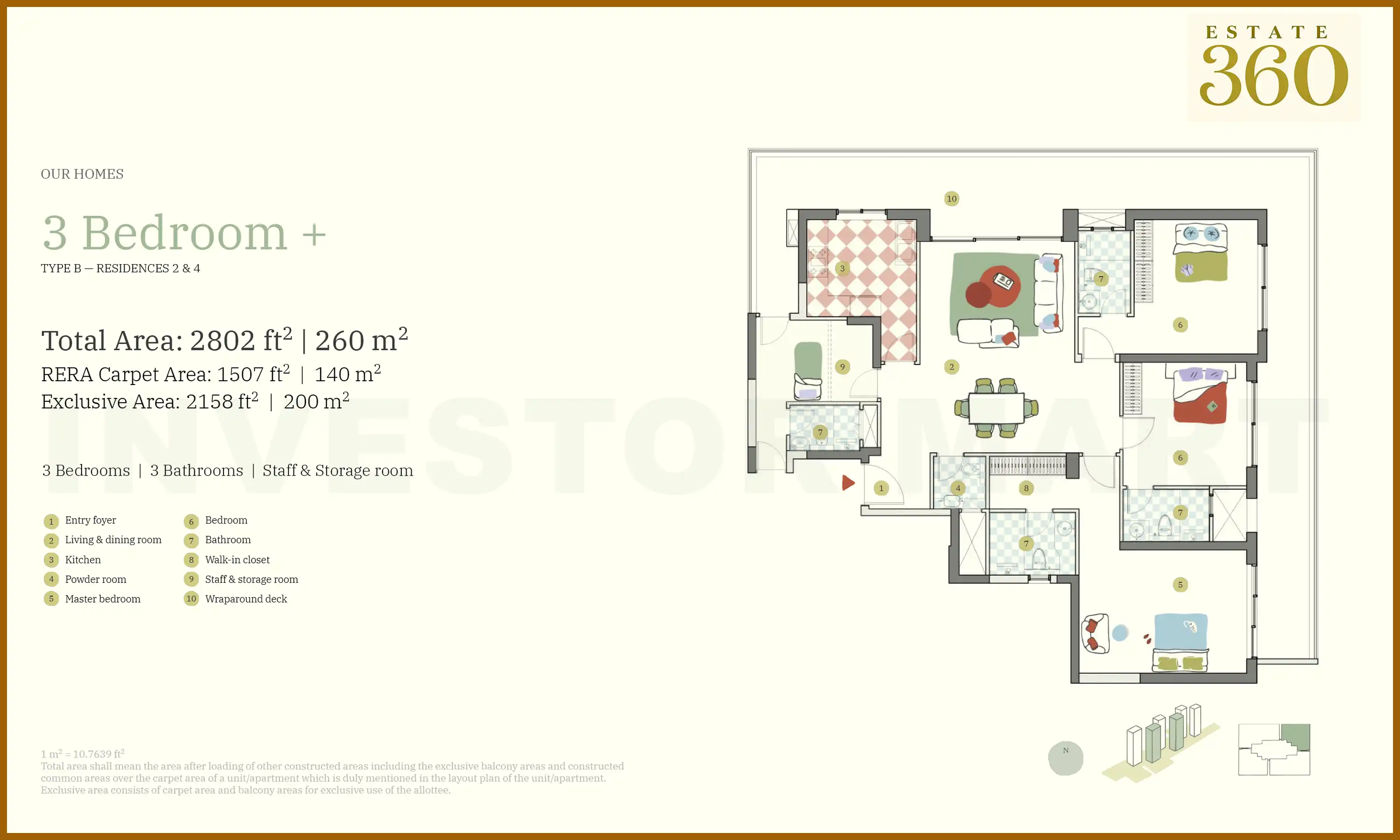 2802 Sqft