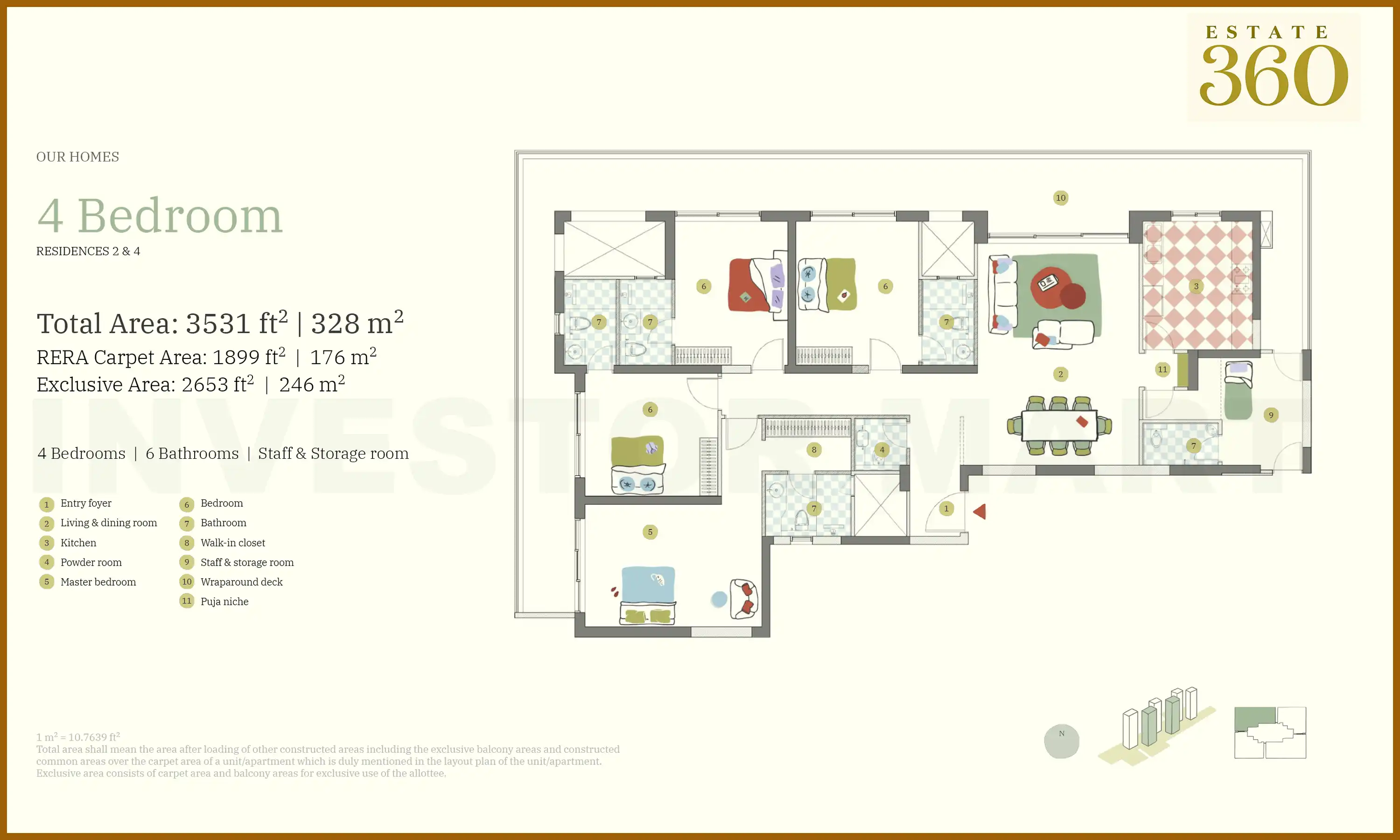 3531 Sqft