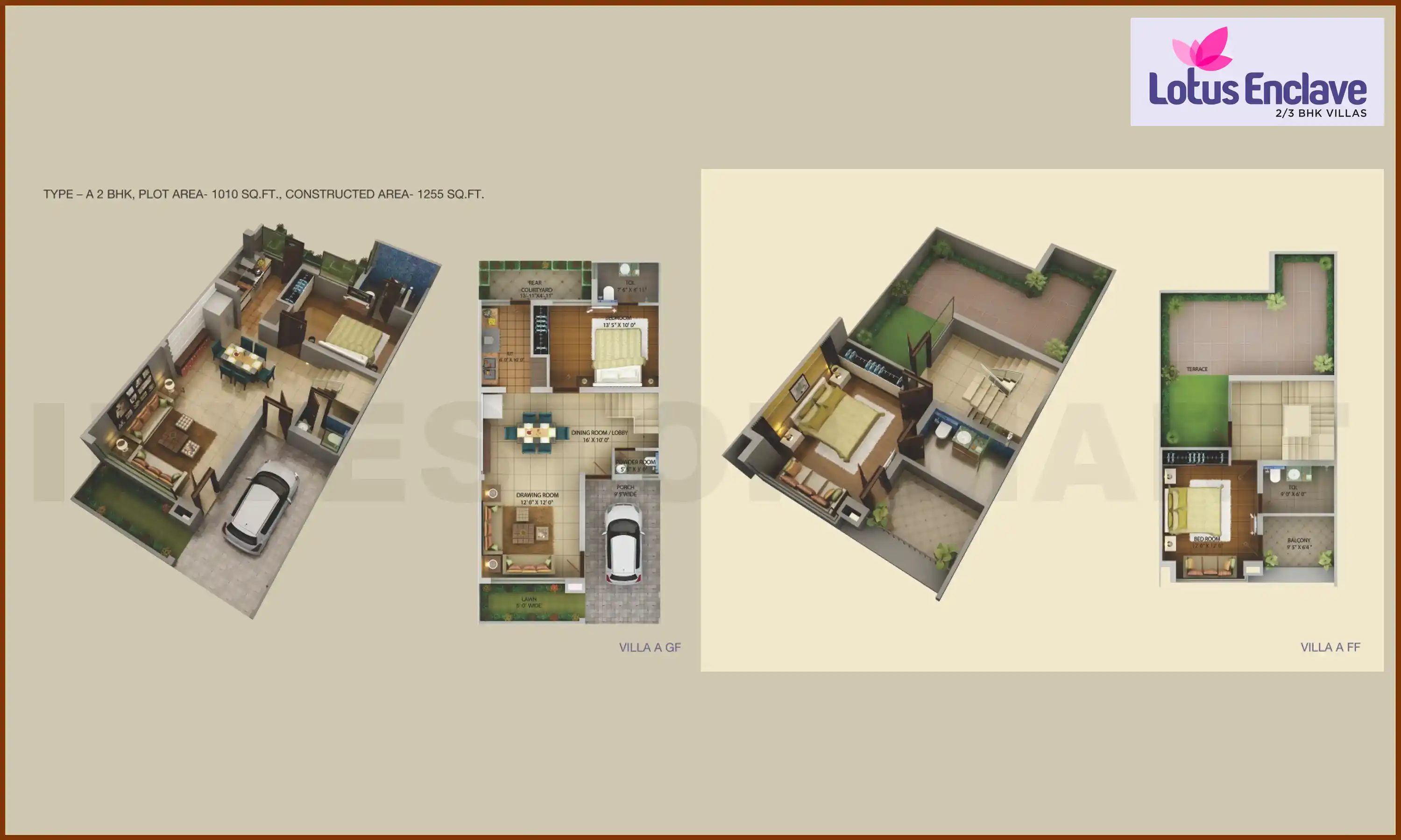1255 Sqft