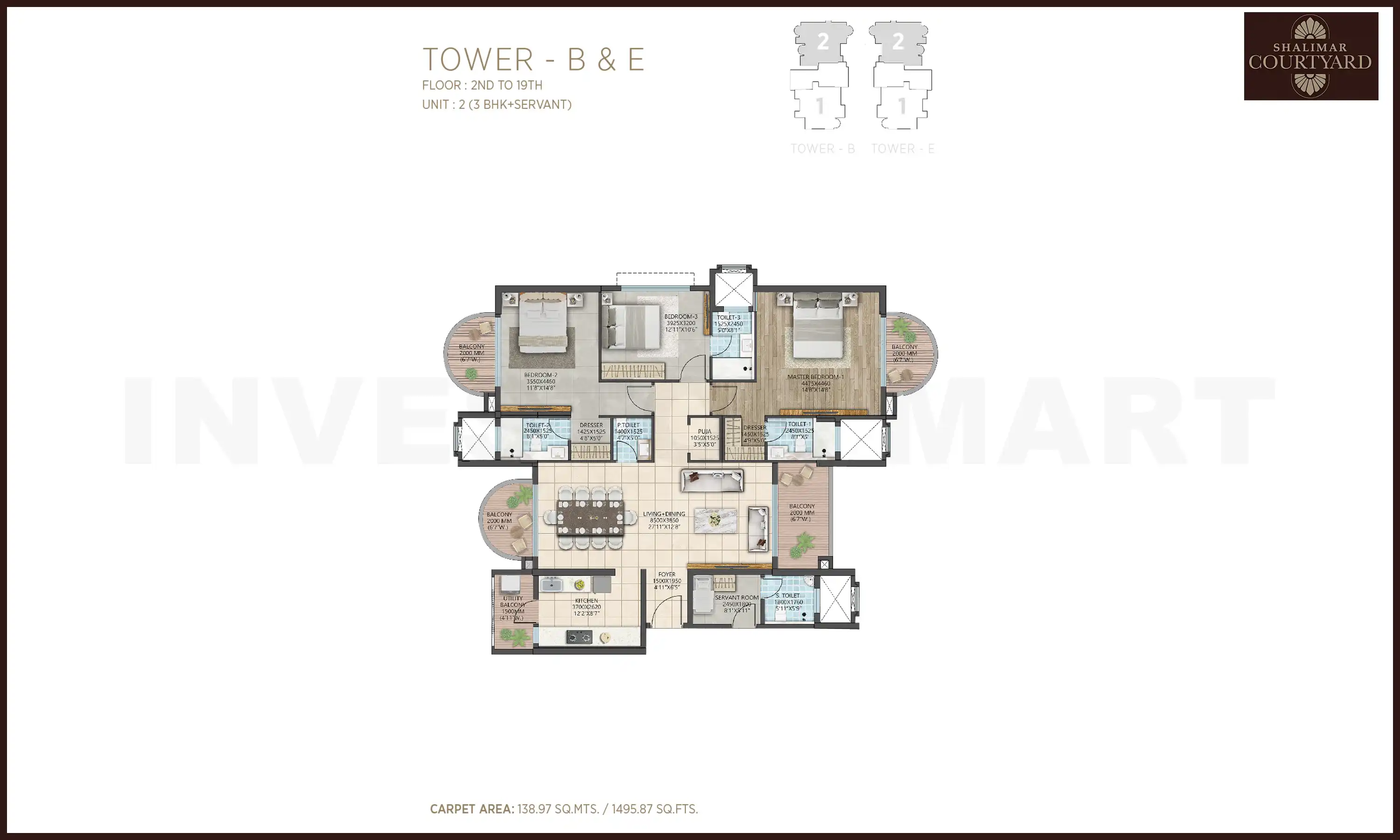 1495 Sqft