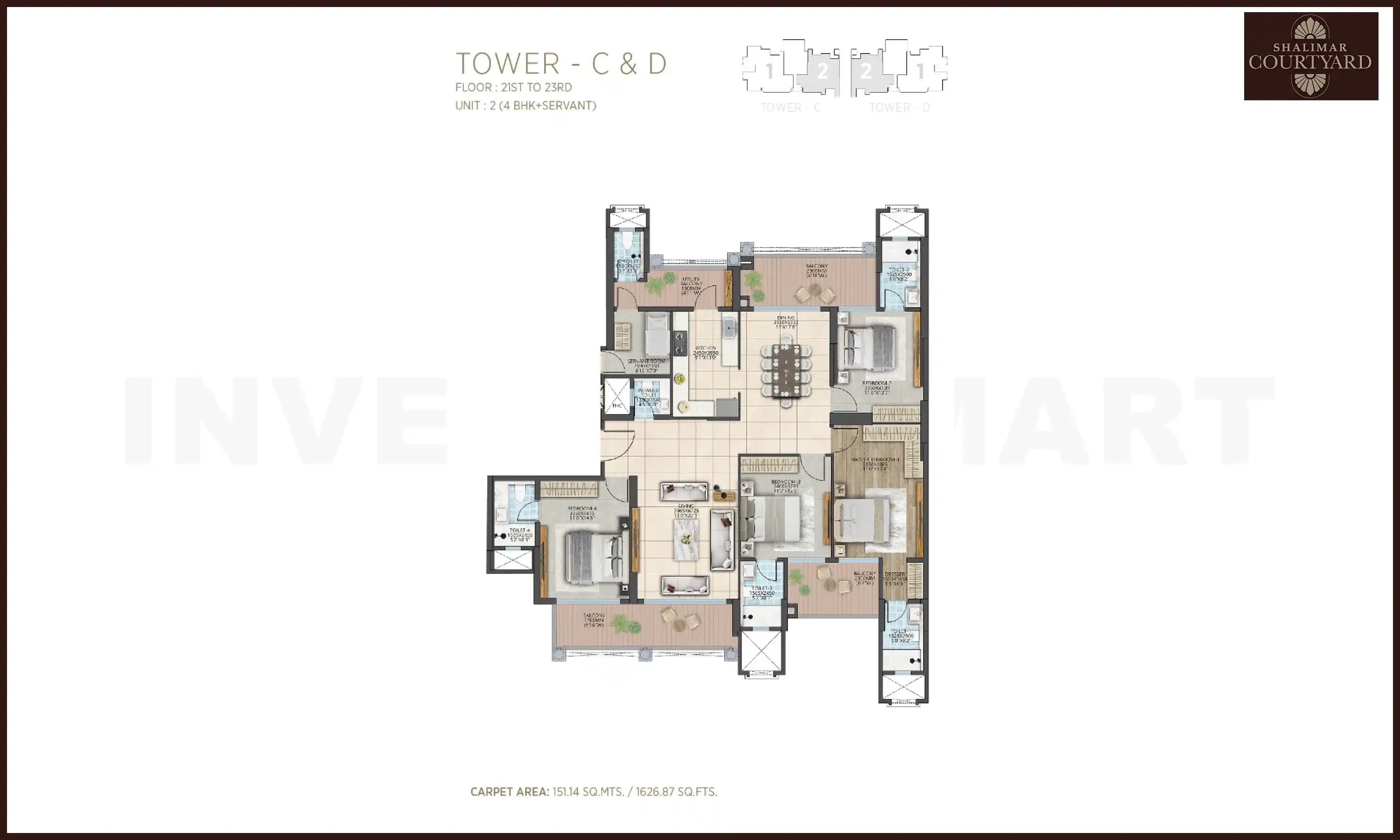 1626 Sqft