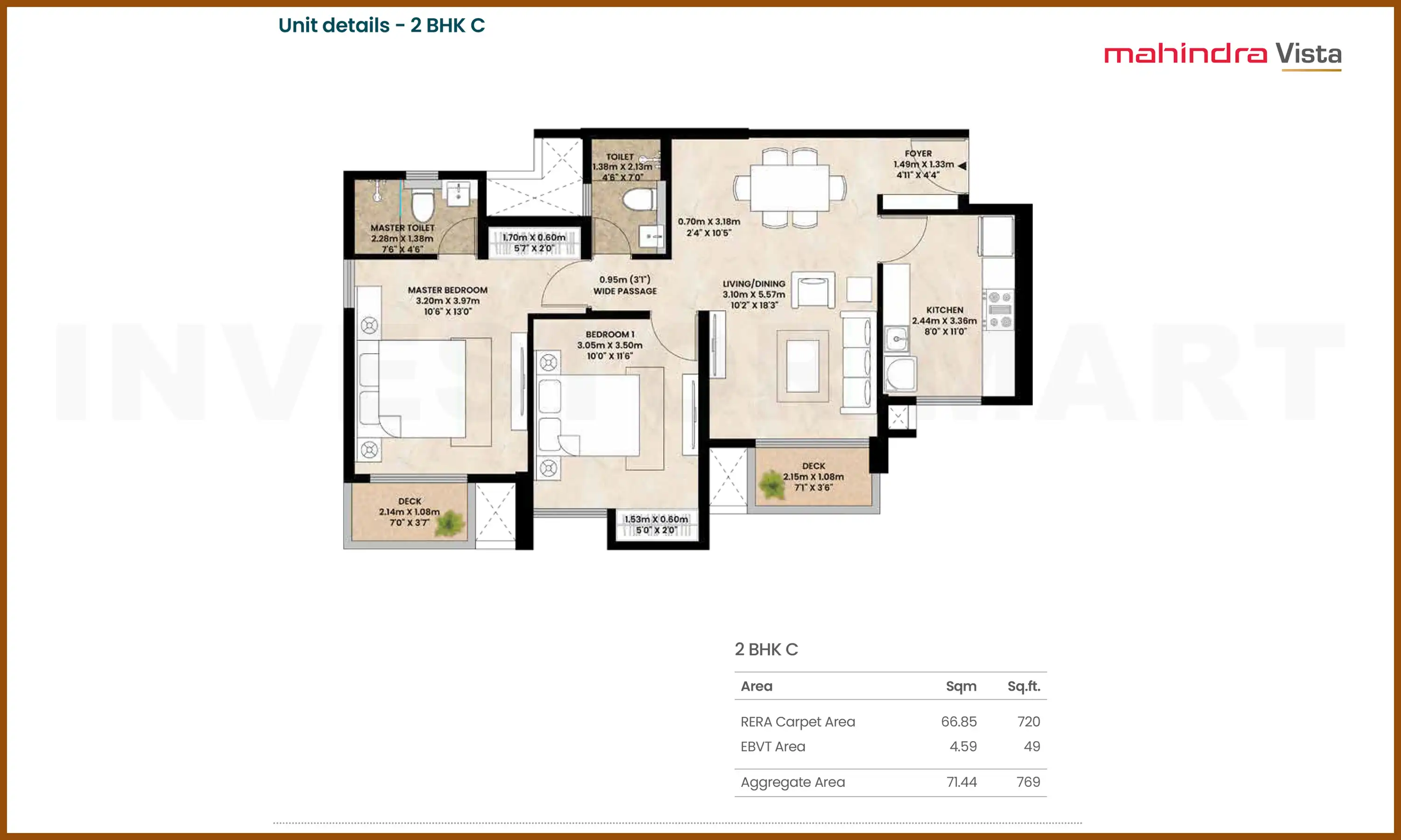 769 Sqft