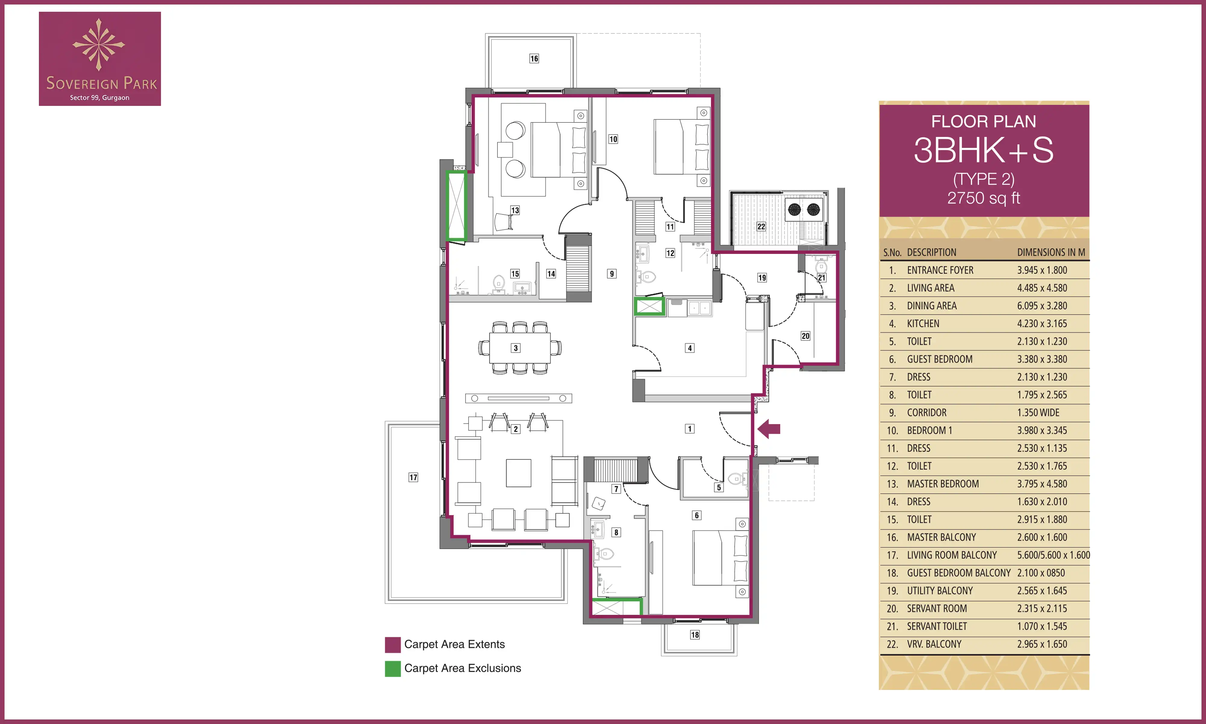2750 Sqft