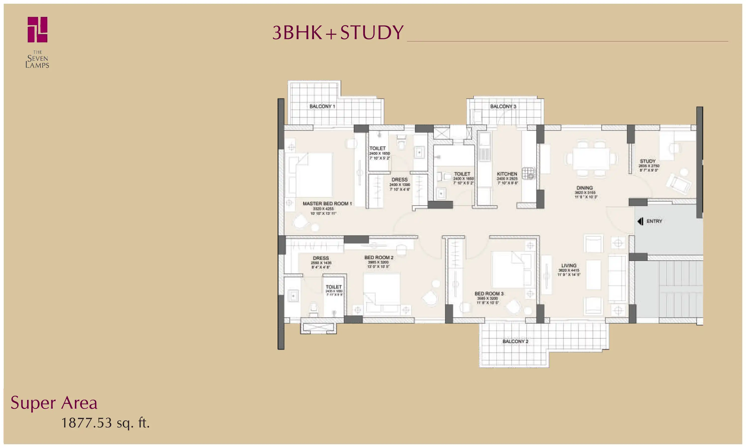 1878 Sqft