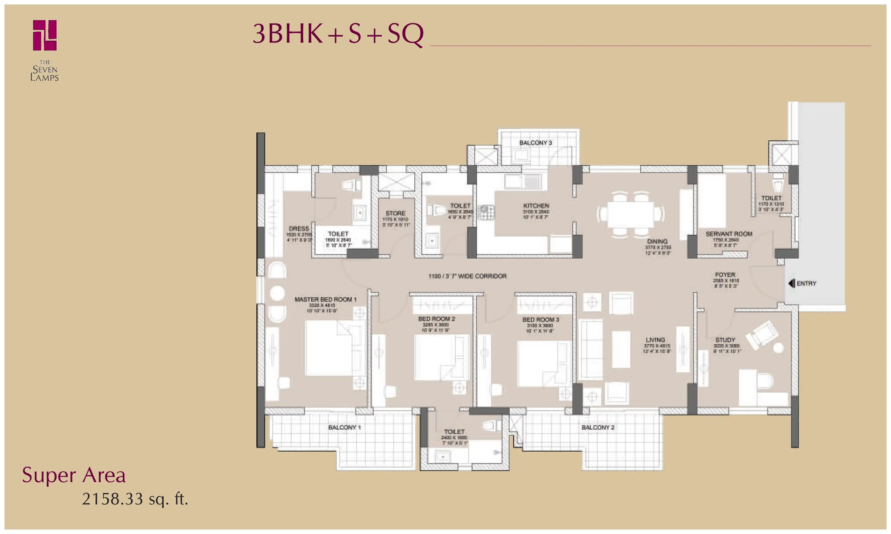 2159 Sqft