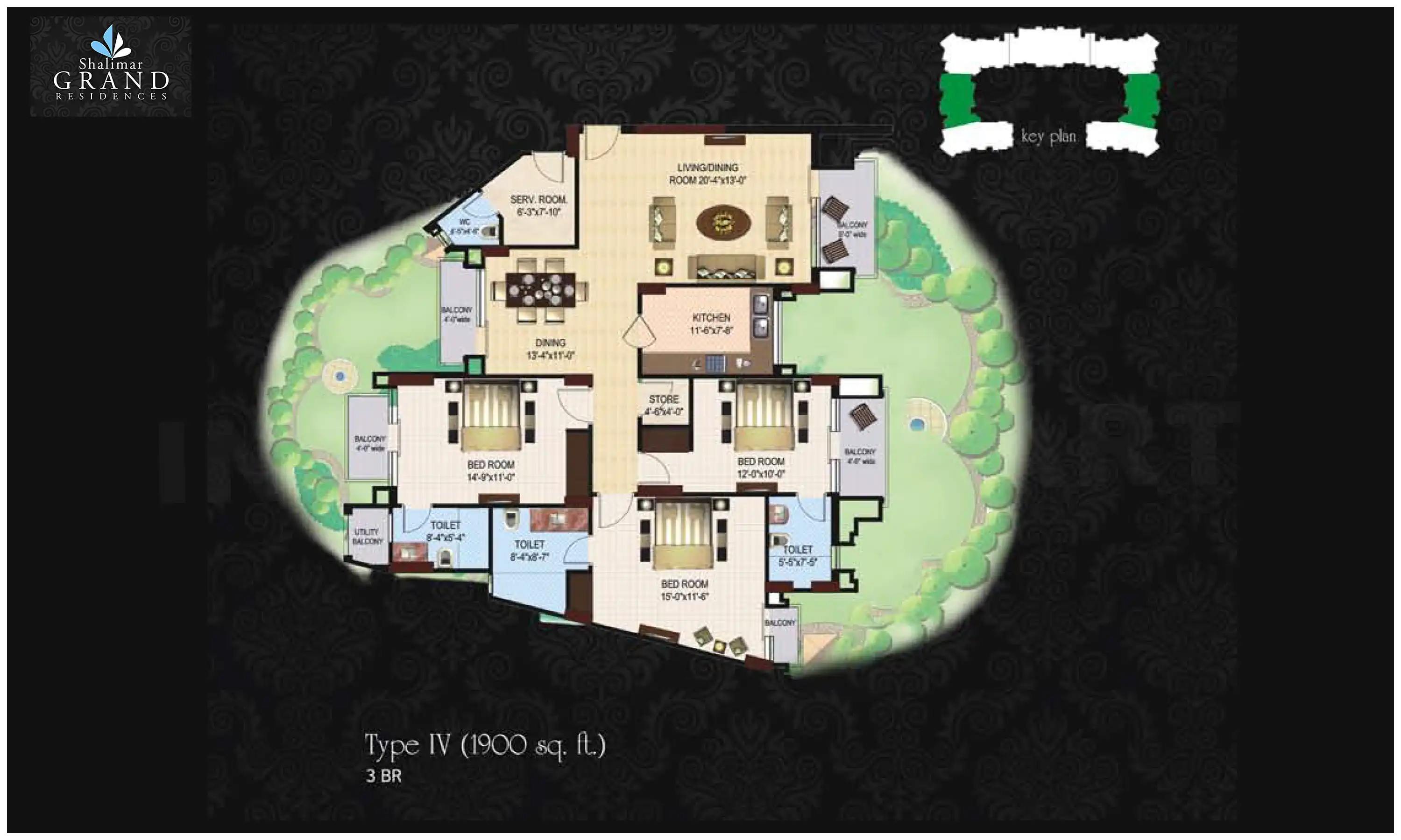 1900 Sqft