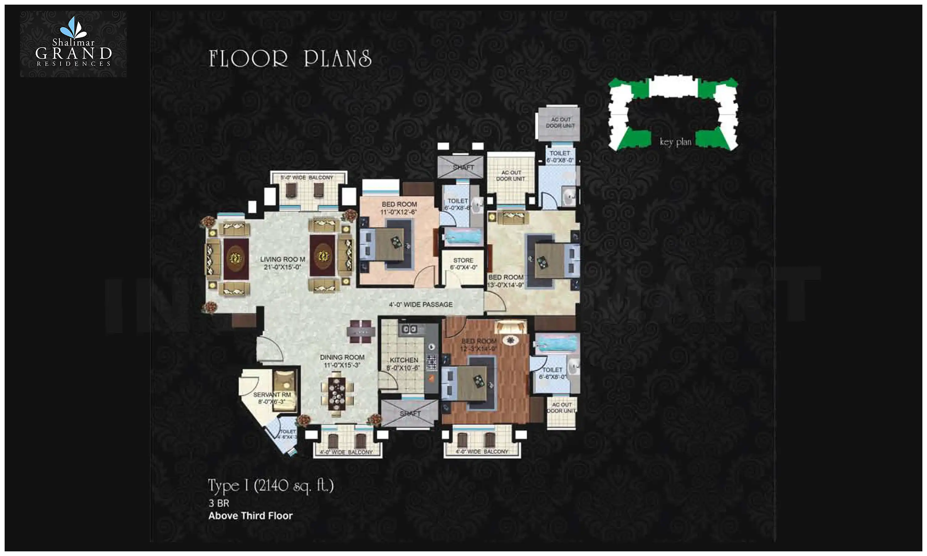 2140 Sqft
