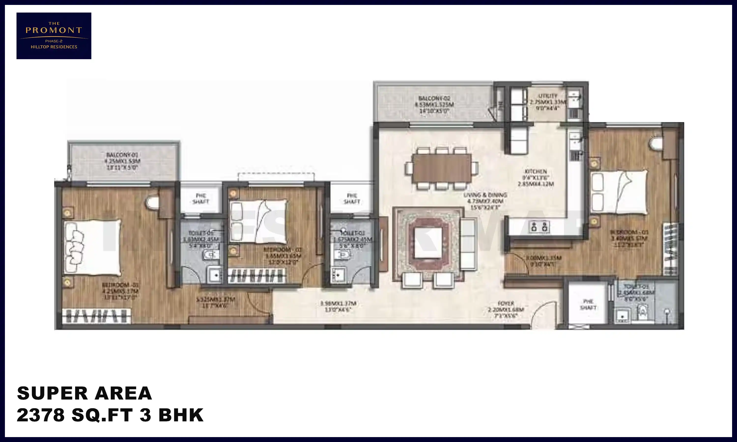 2378 Sqft