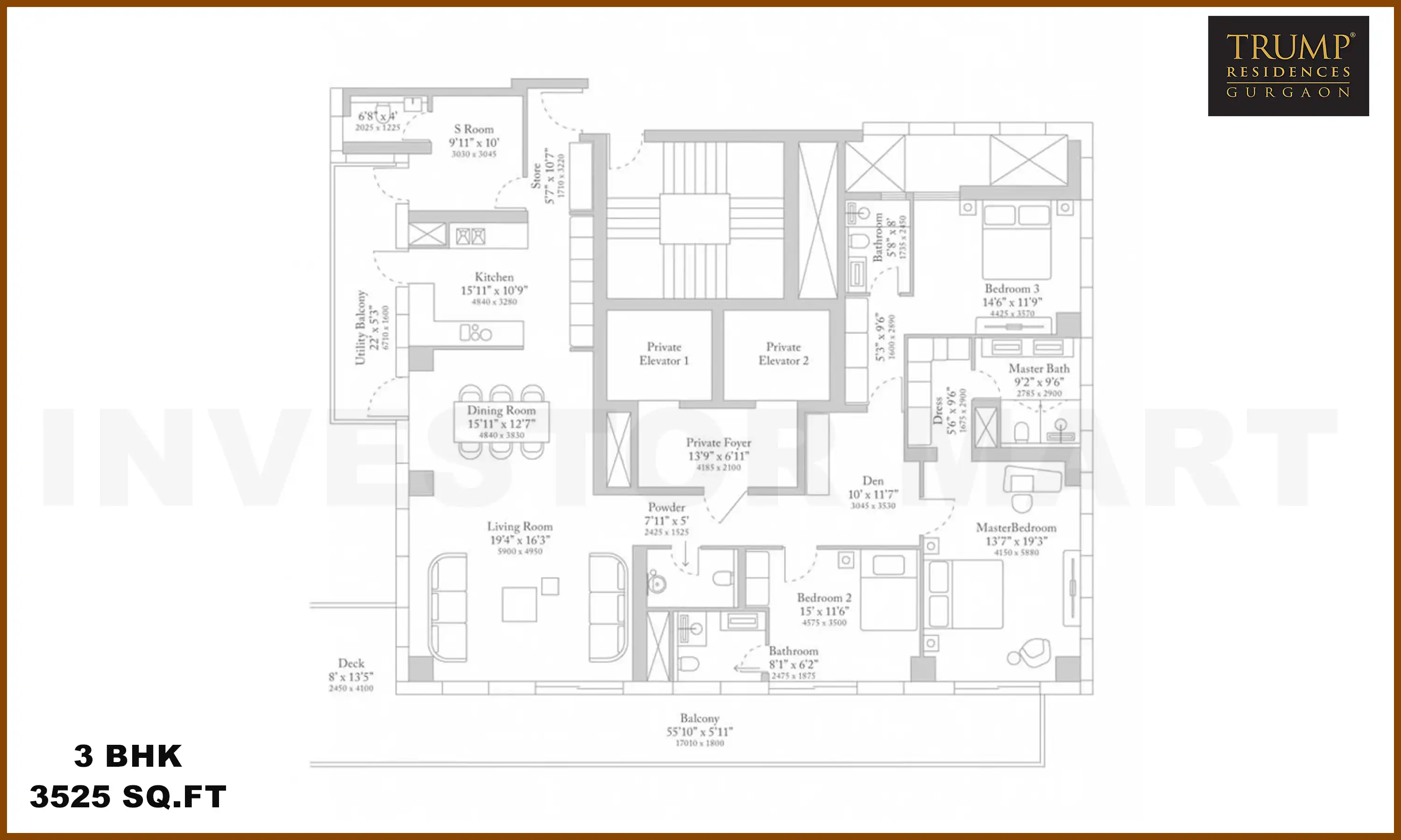 3525 Sqft