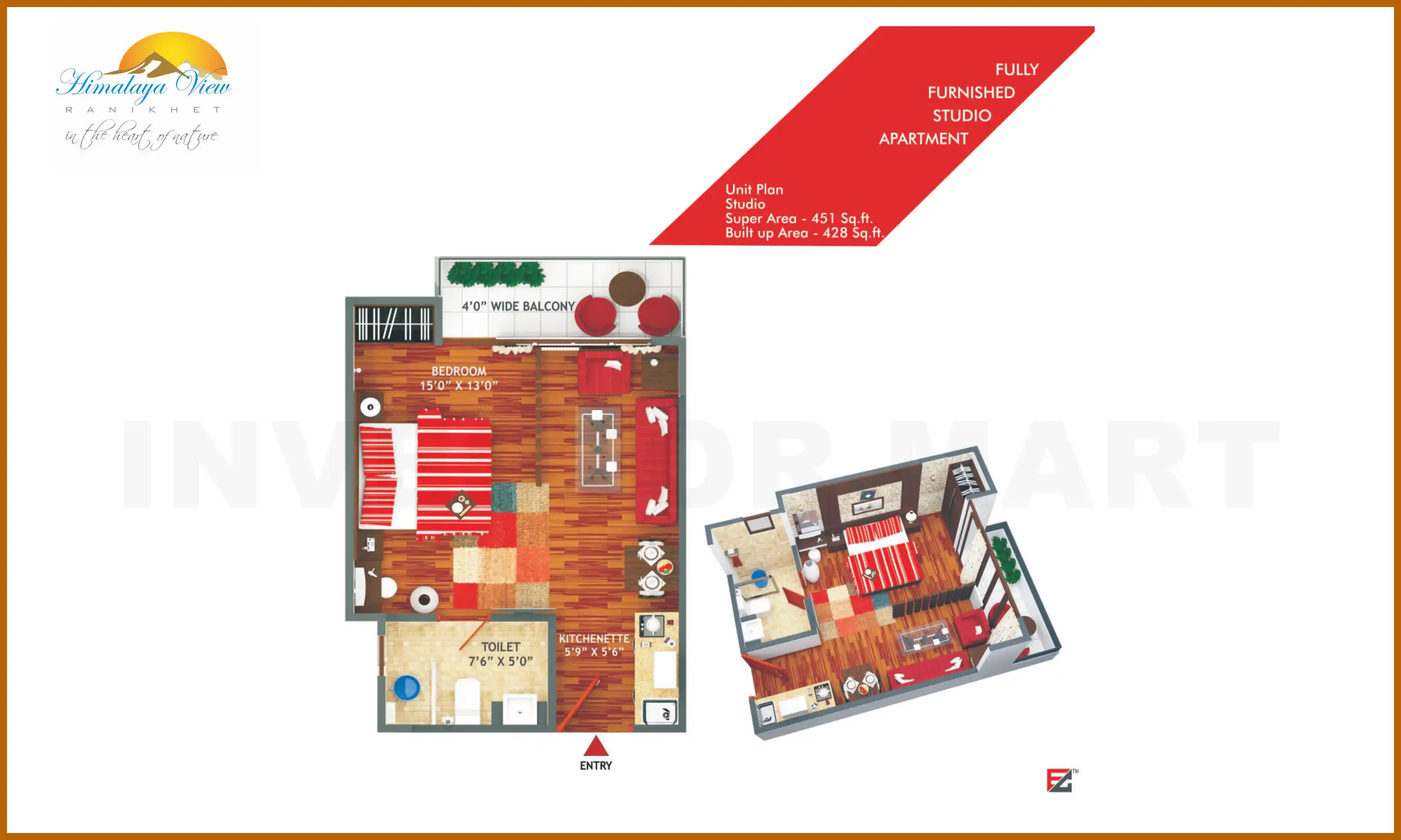 451 Sqft