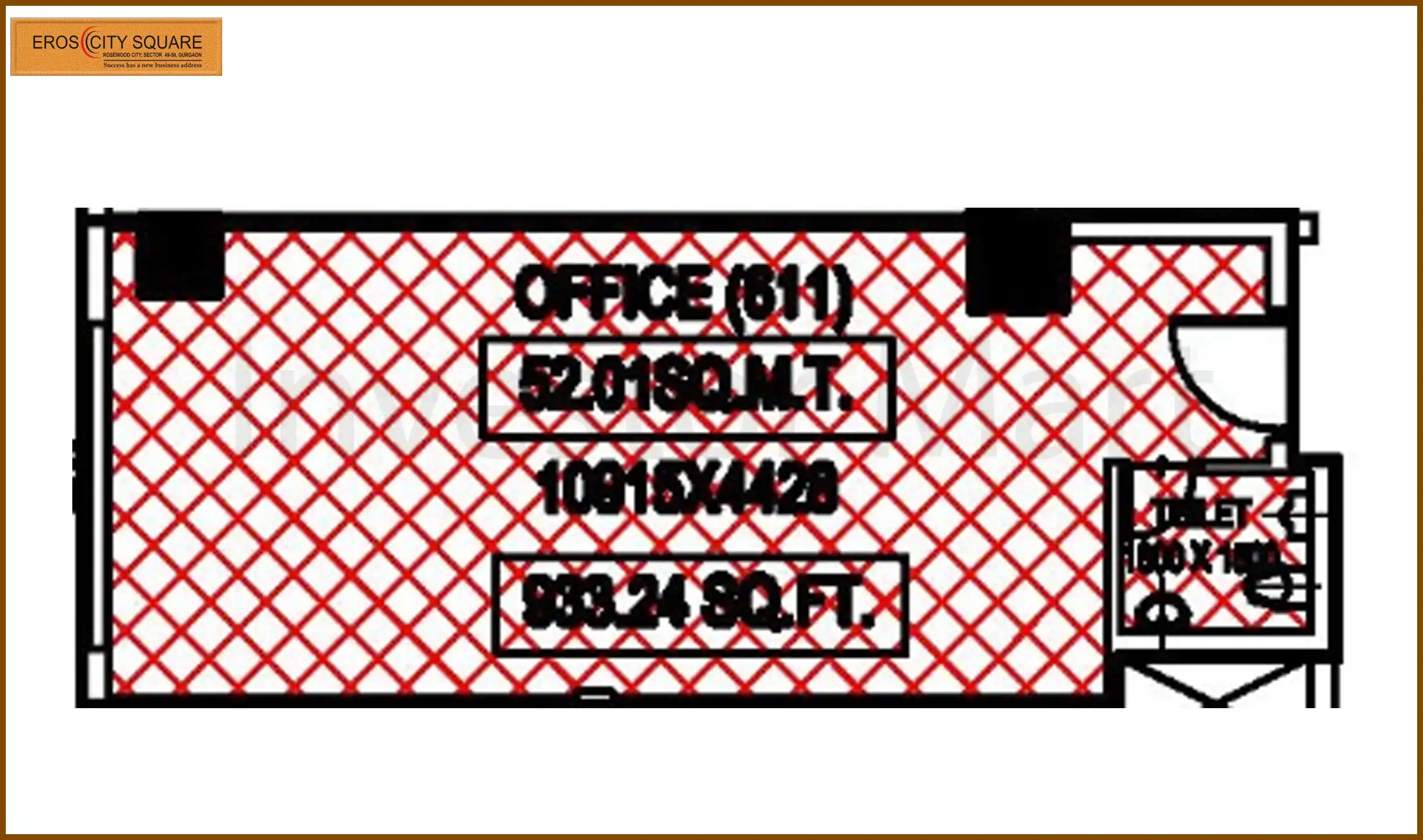 934 Sqft