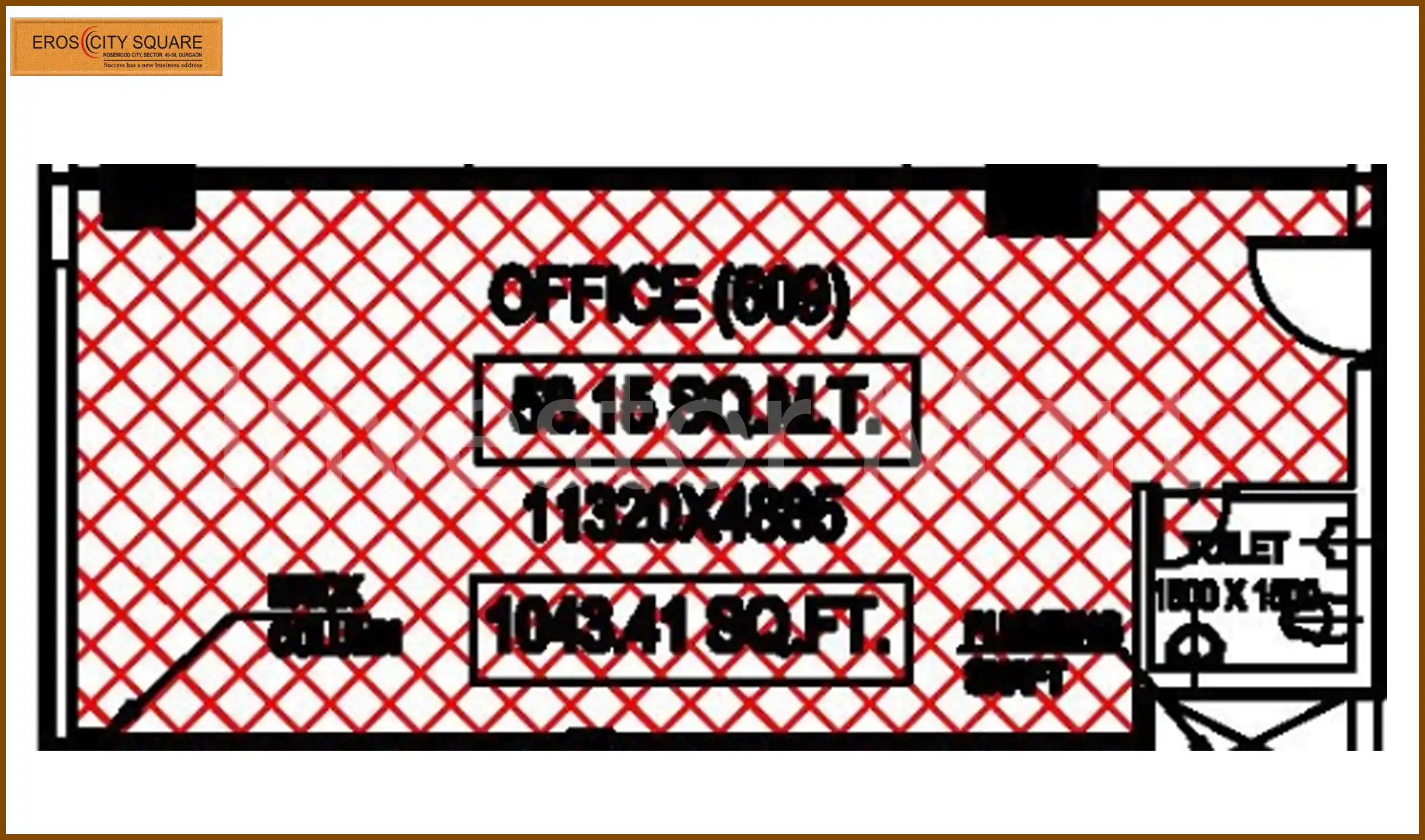 1044 Sqft