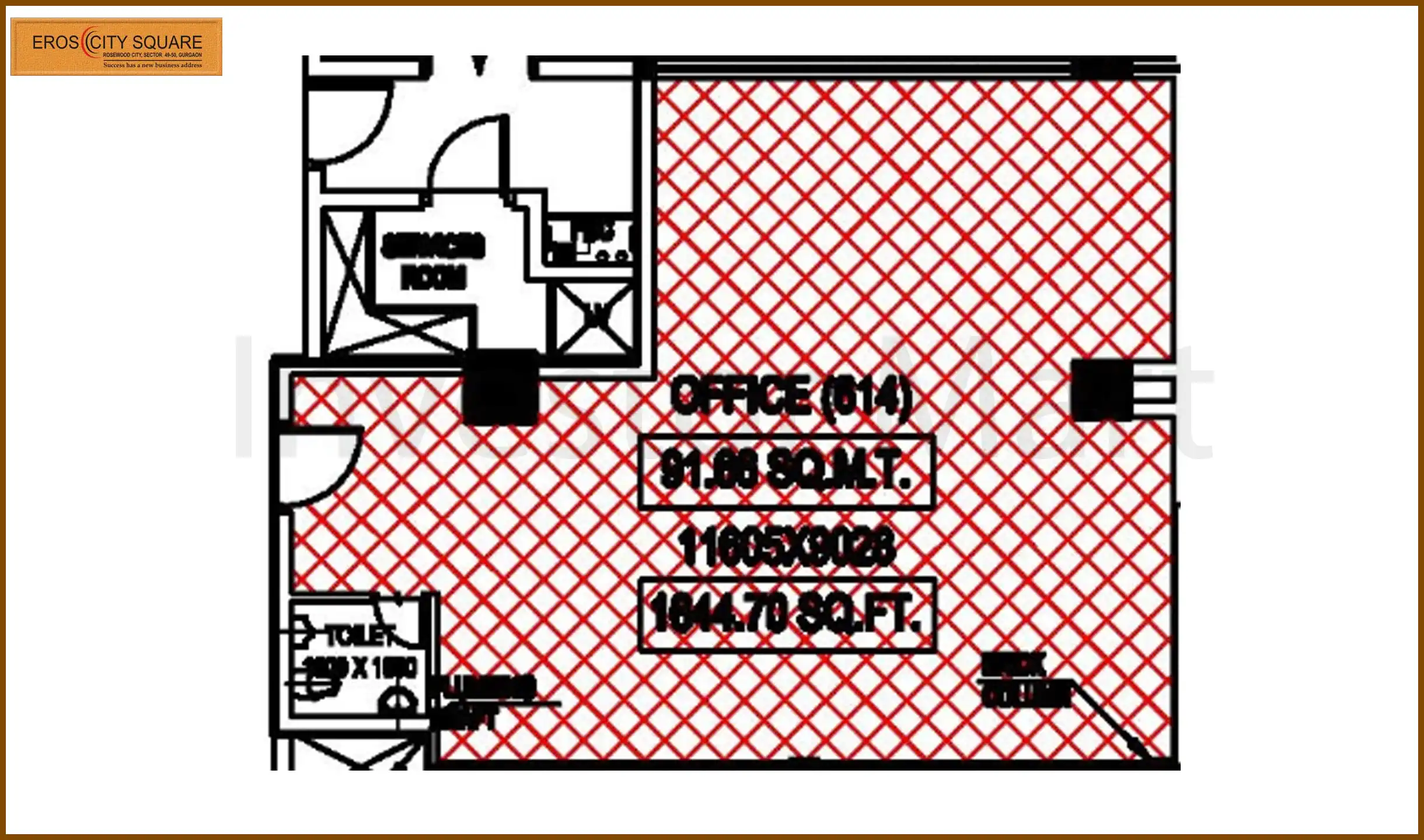 1845 Sqft