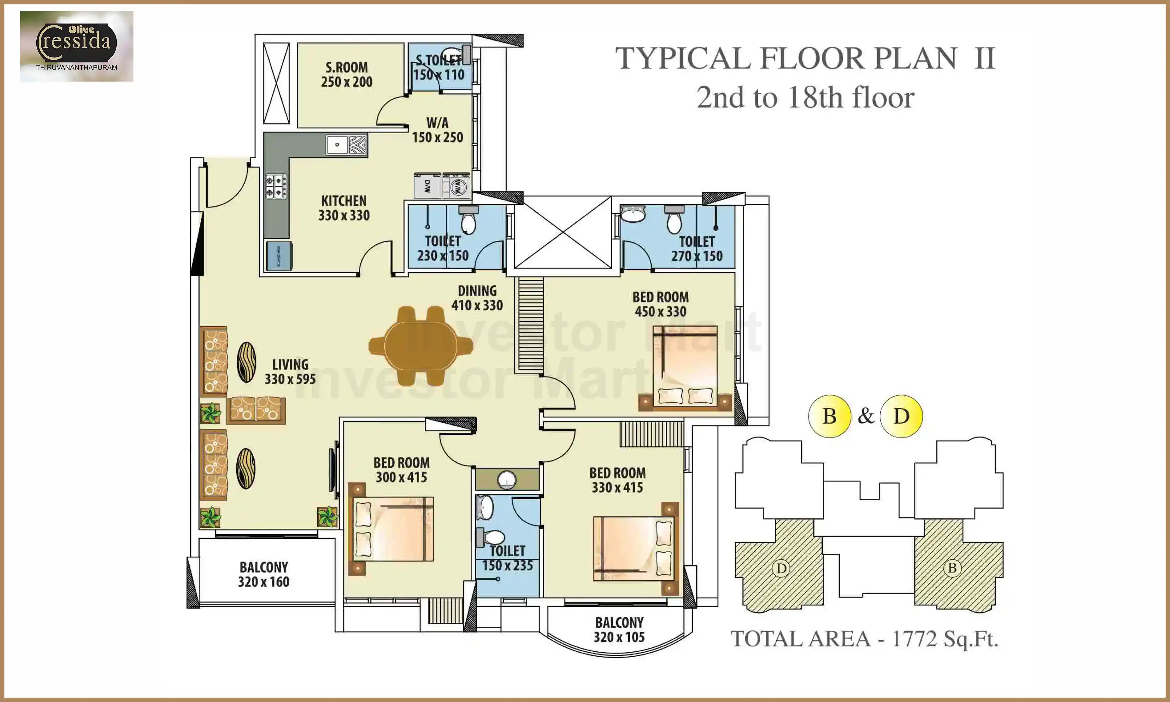 1772 Sqft