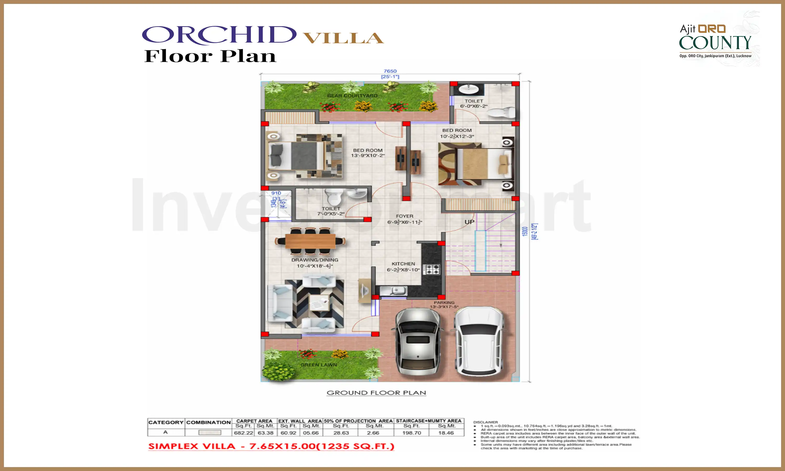 1235 Sqft
