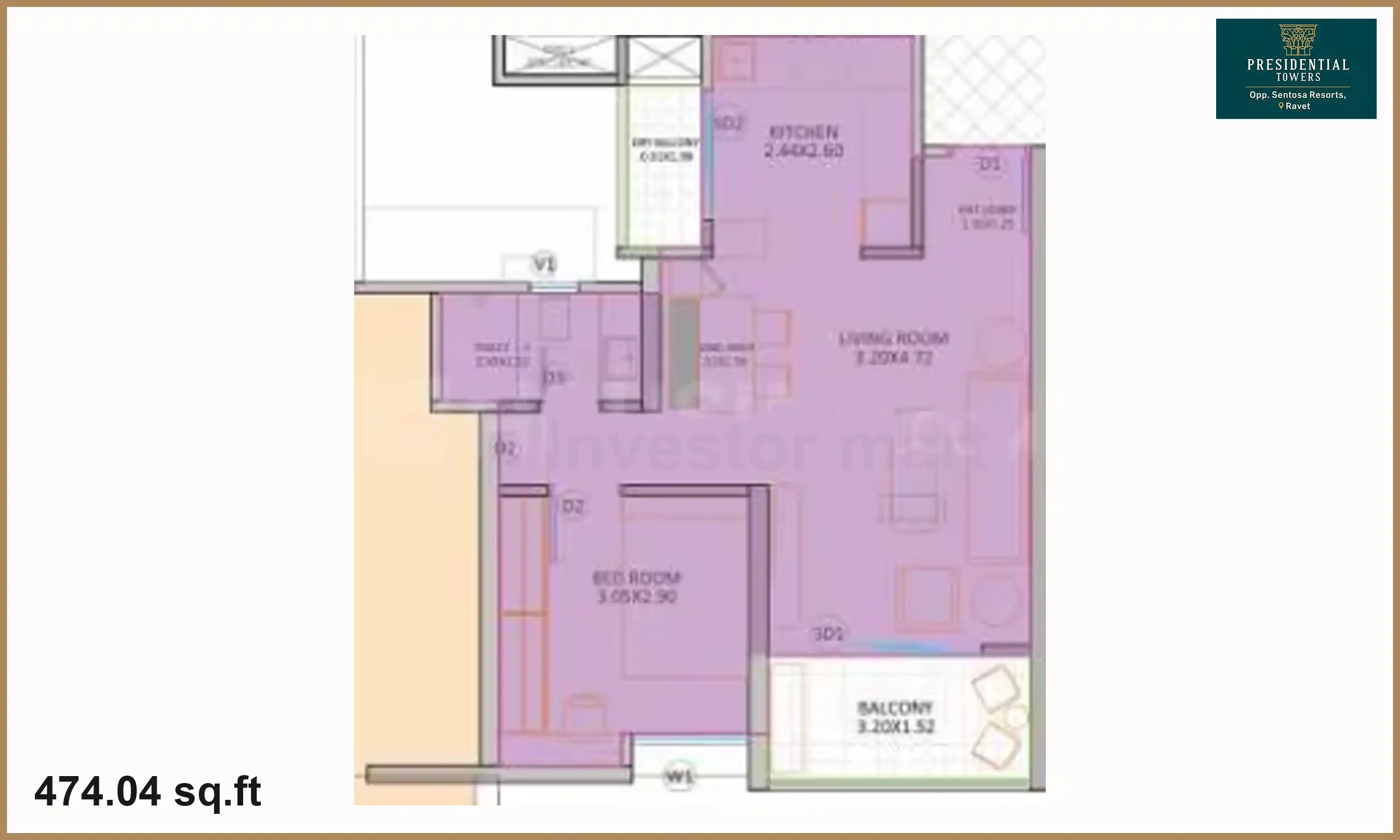 475 Sqft