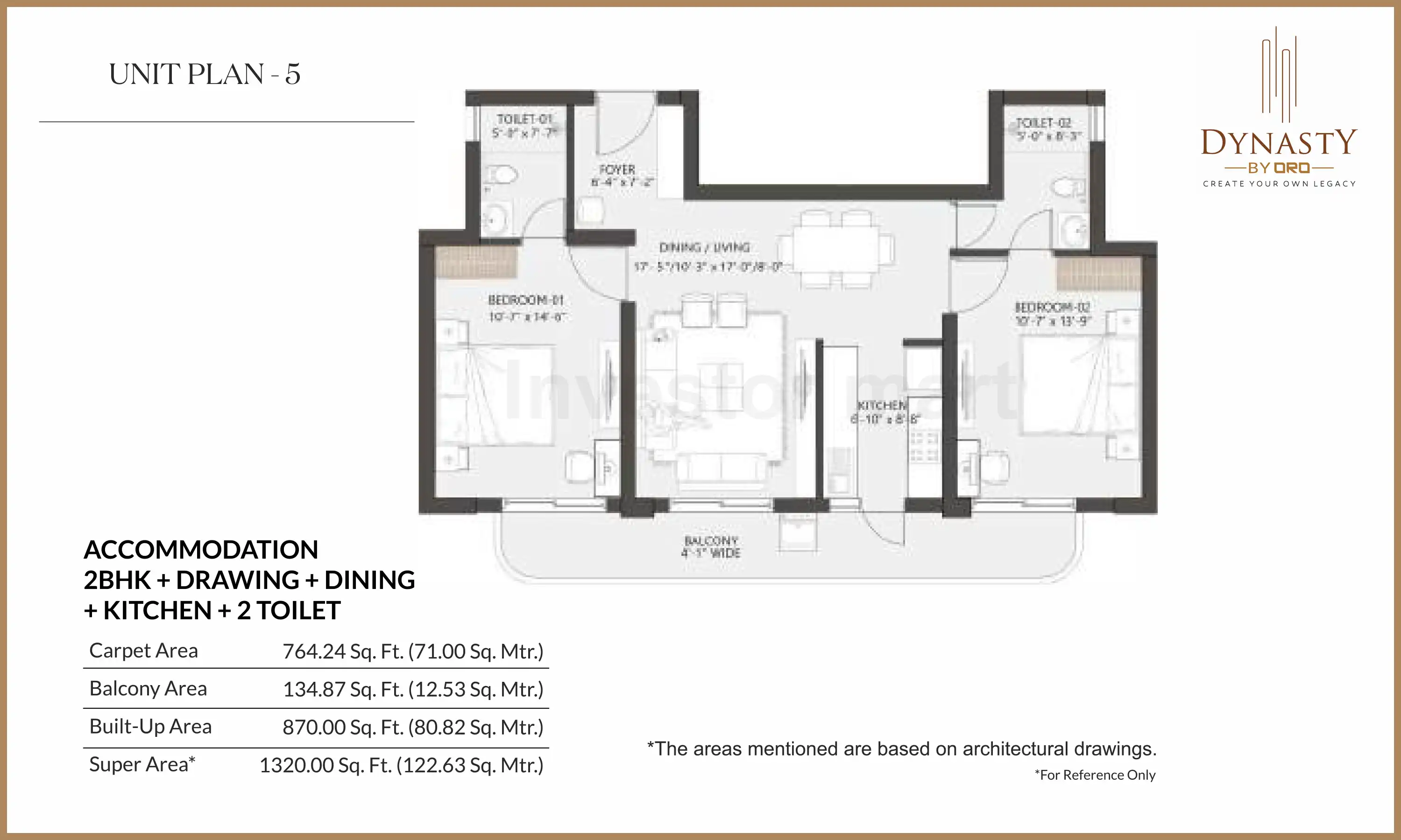 1320 Sqft