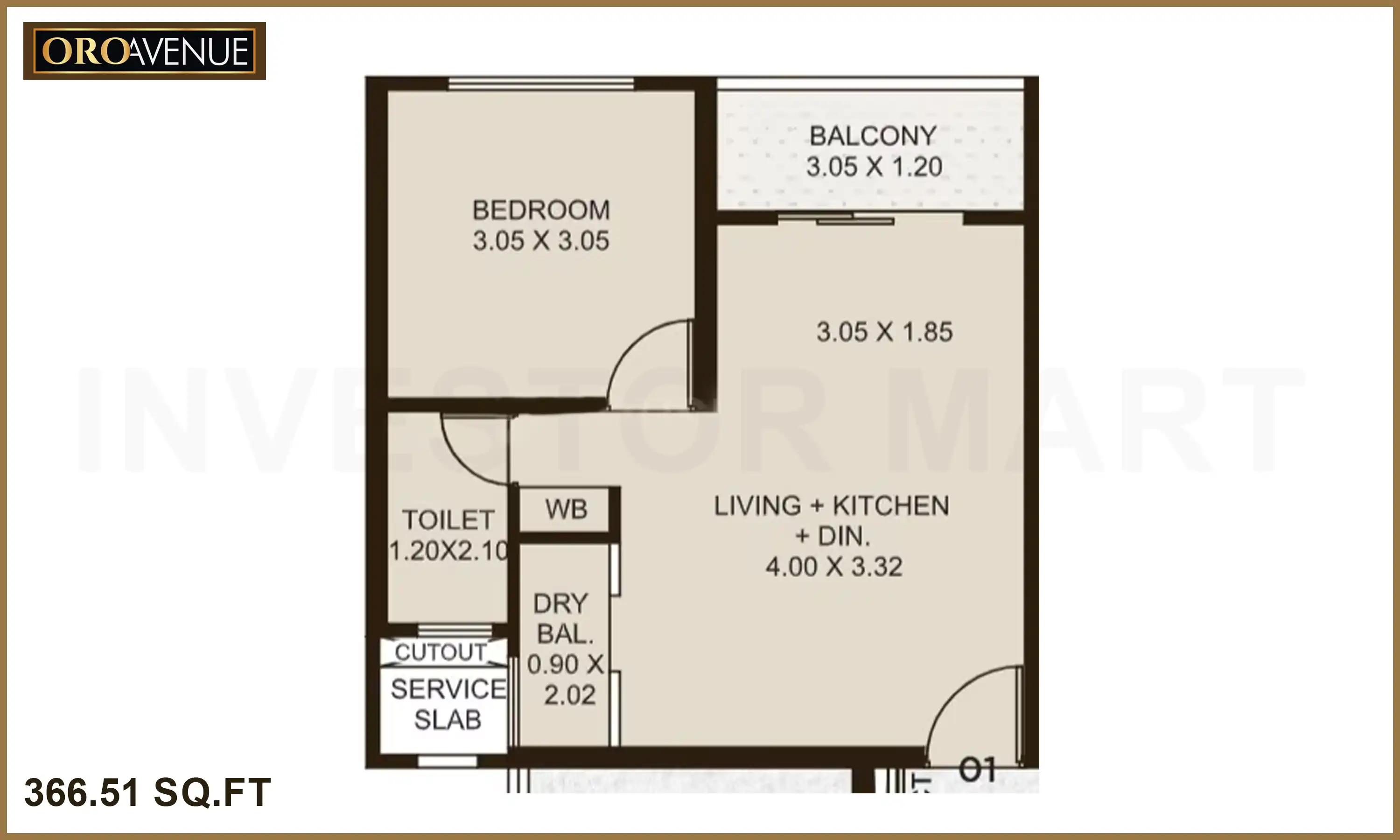 367 Sqft