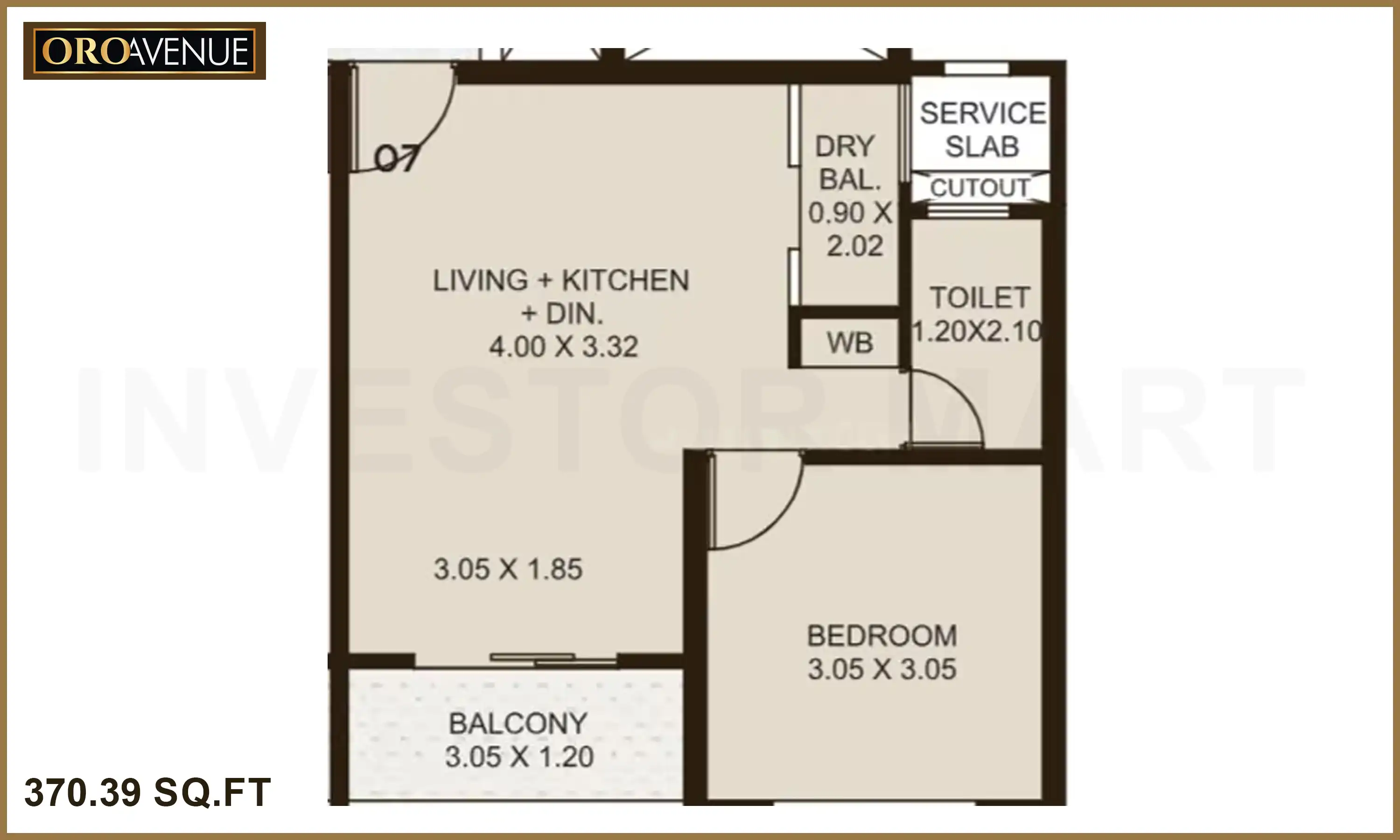 371 Sqft
