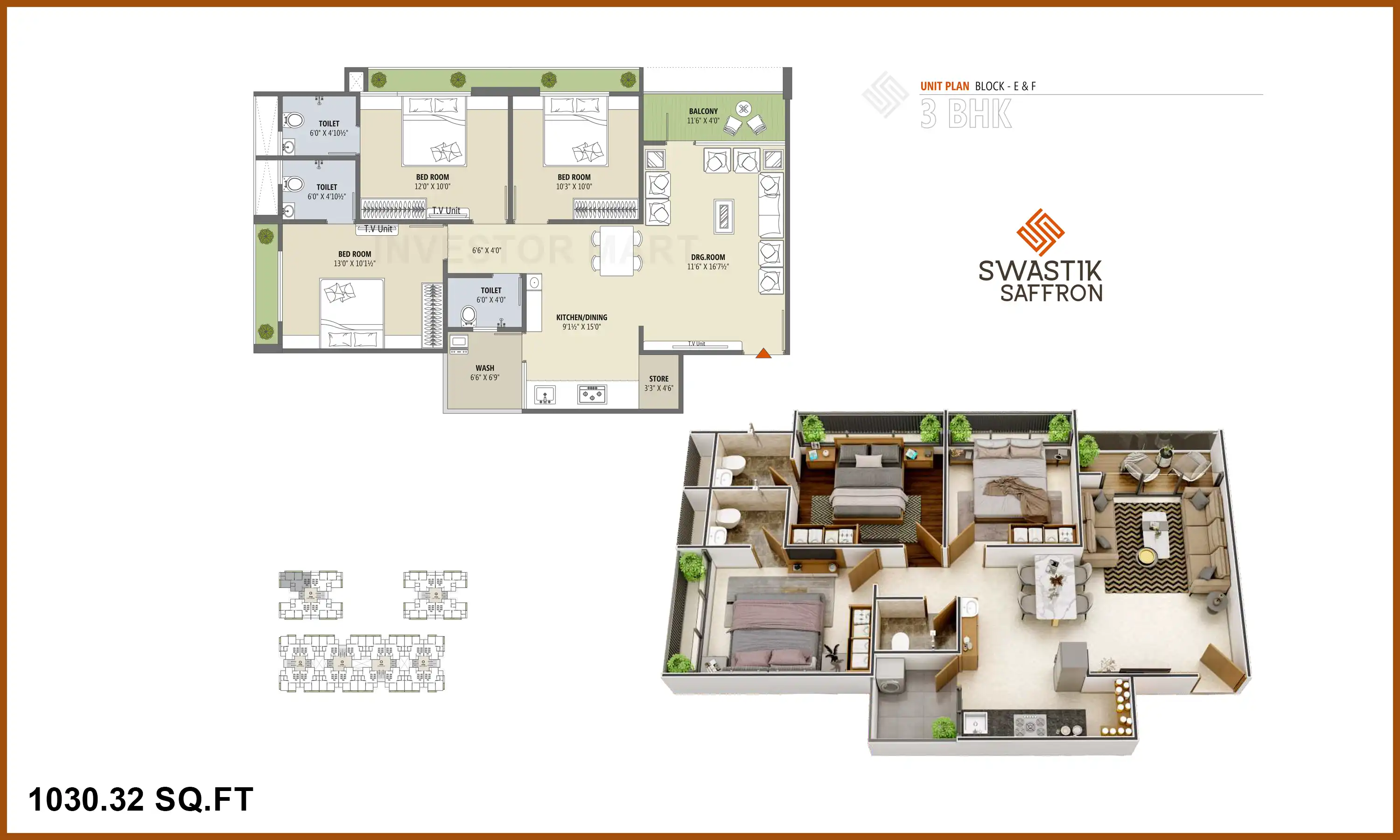 1031 Sqft