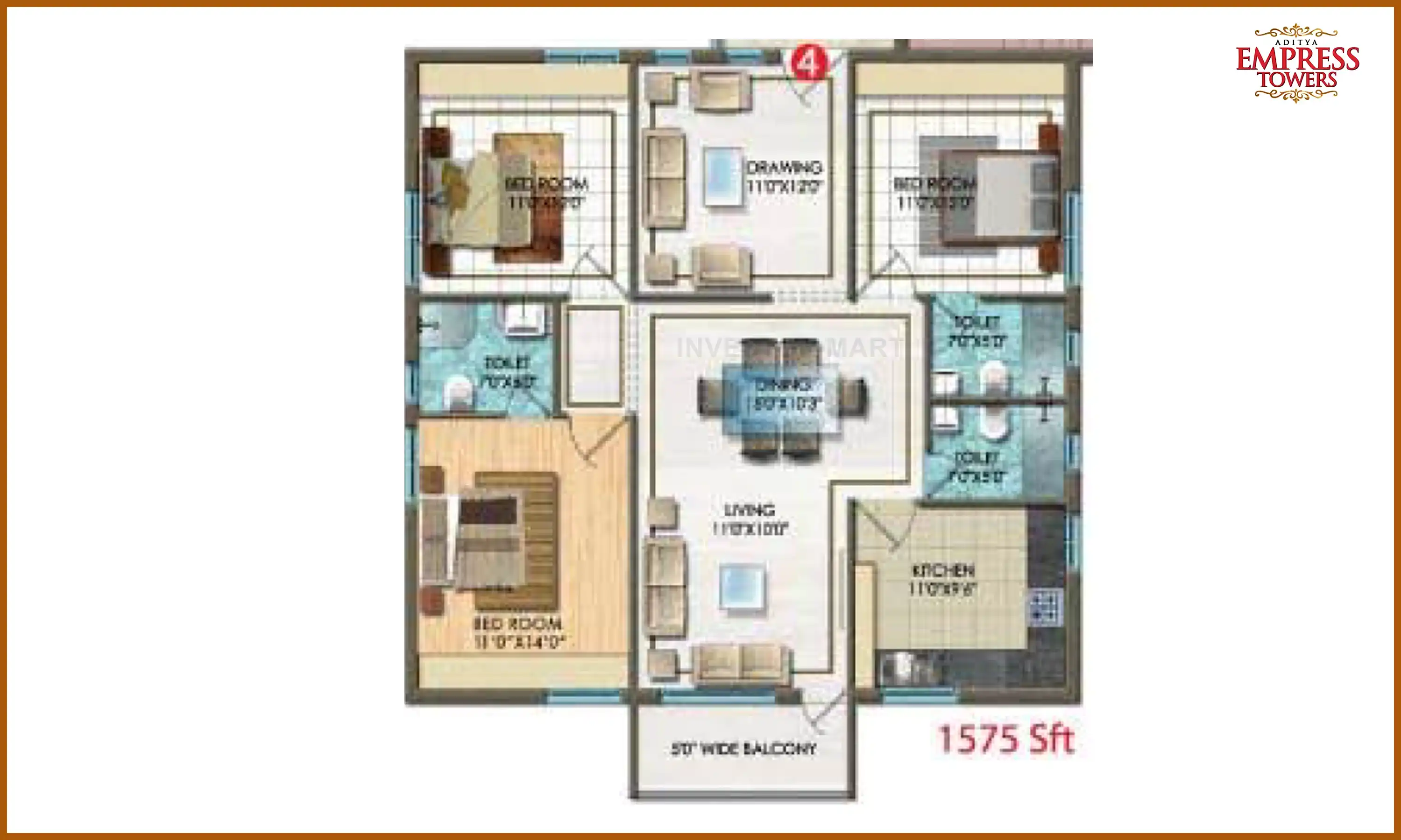 1575 Sqft