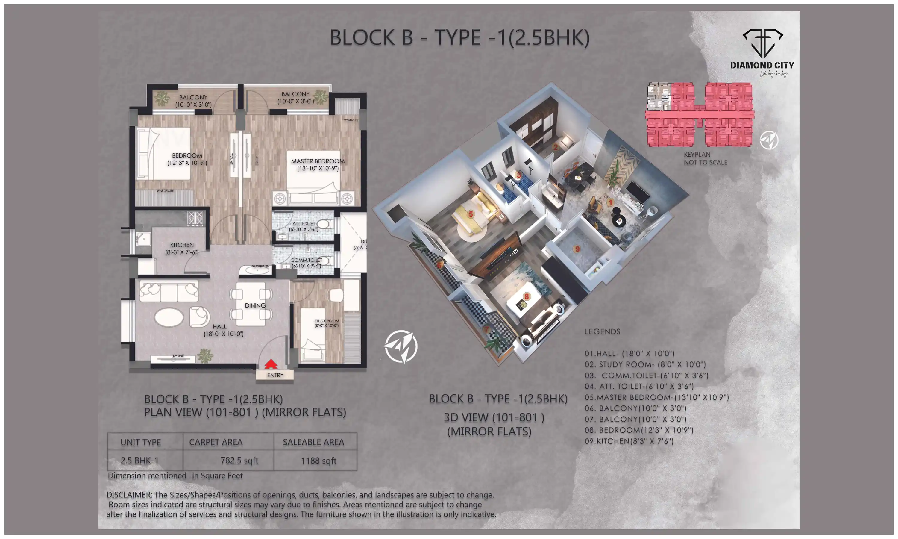 1188 Sqft