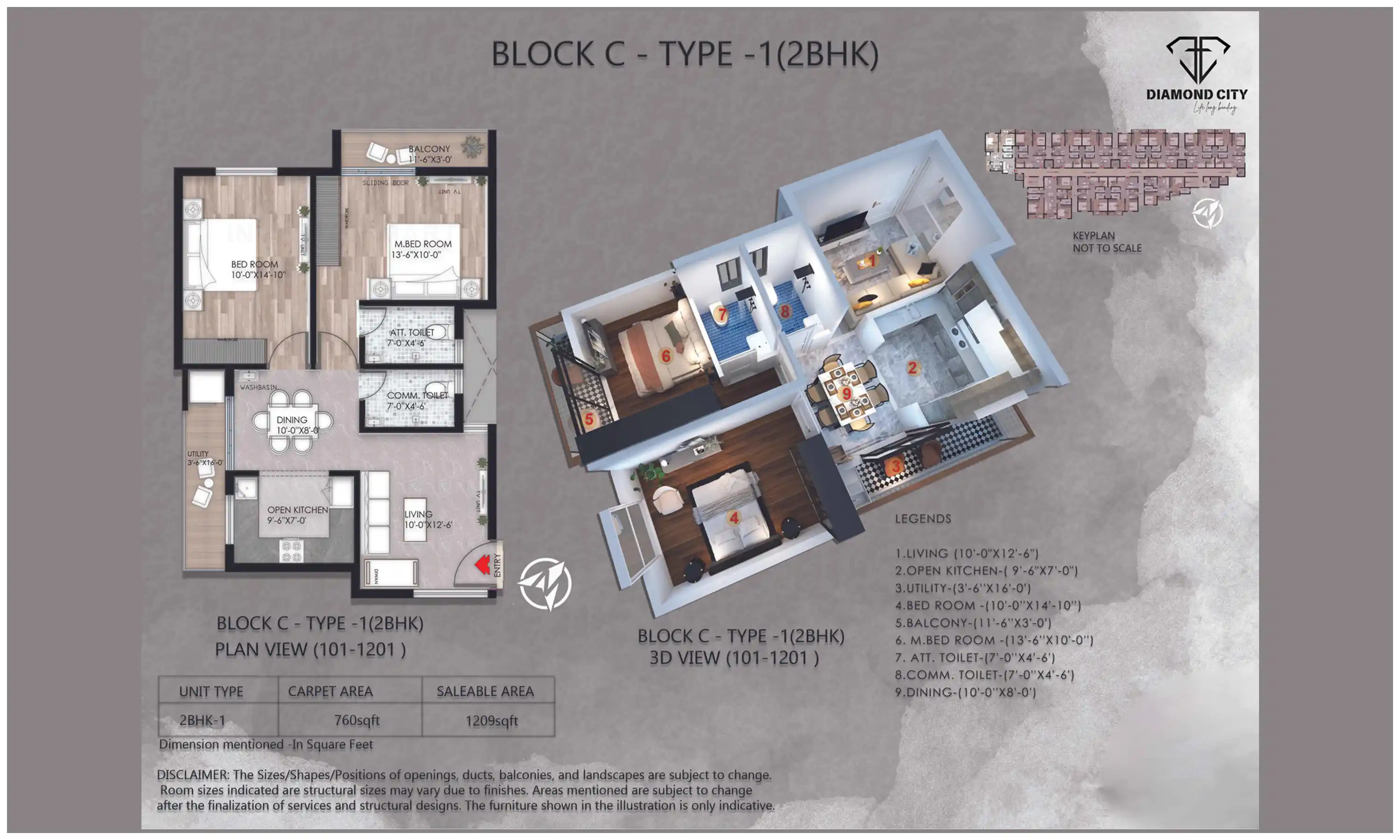1209 Sqft