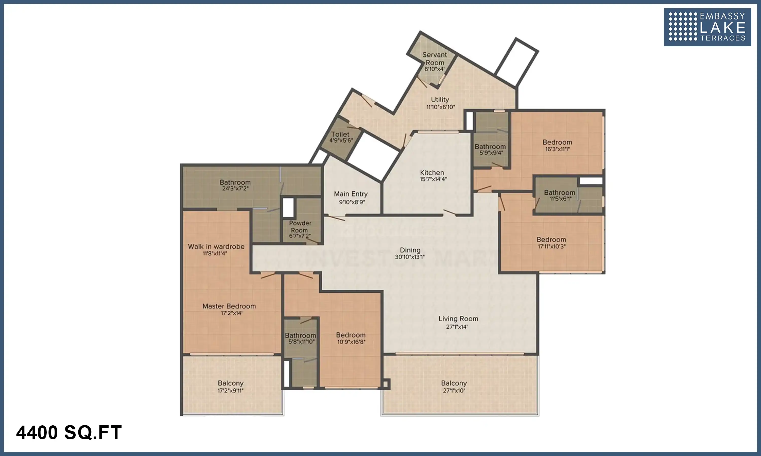 4400 Sqft